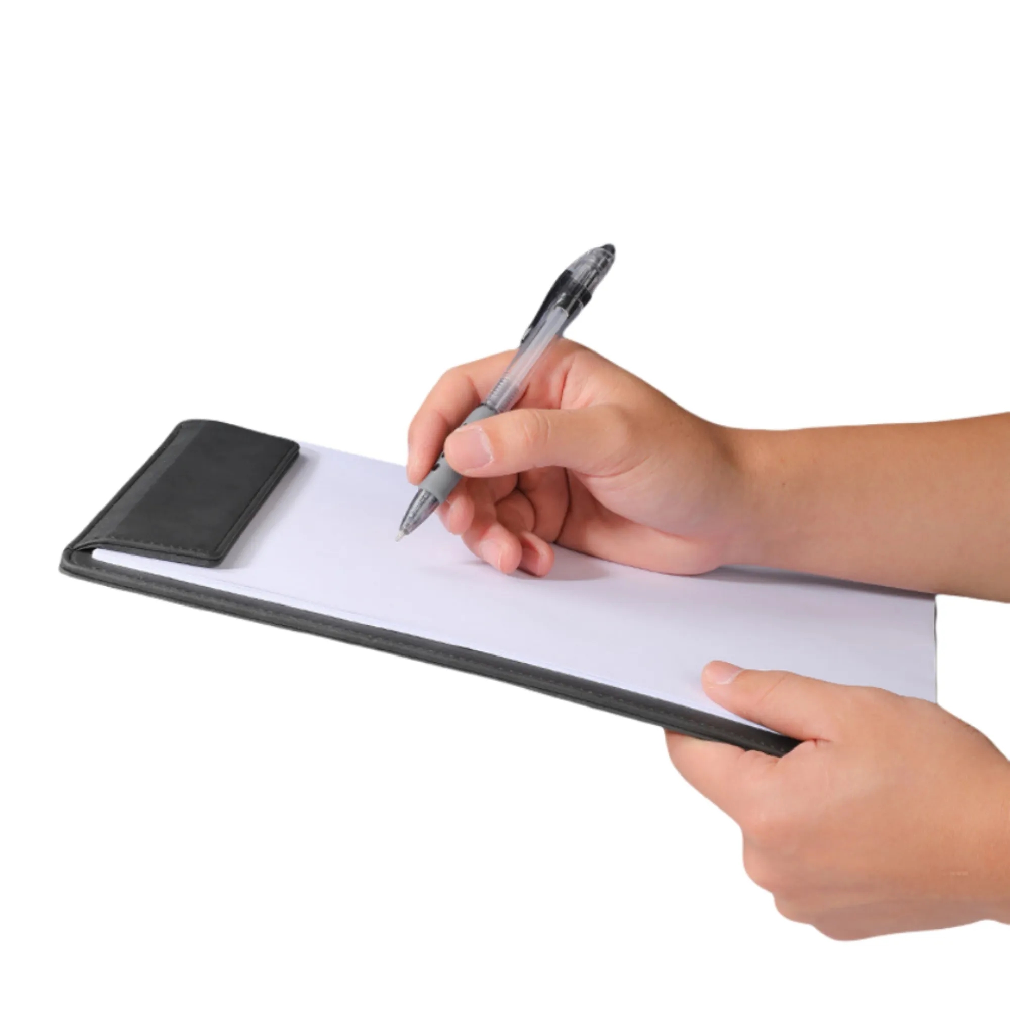 Custom Hotel Meeting A4 Size Lether Writing Board Clipboard 4