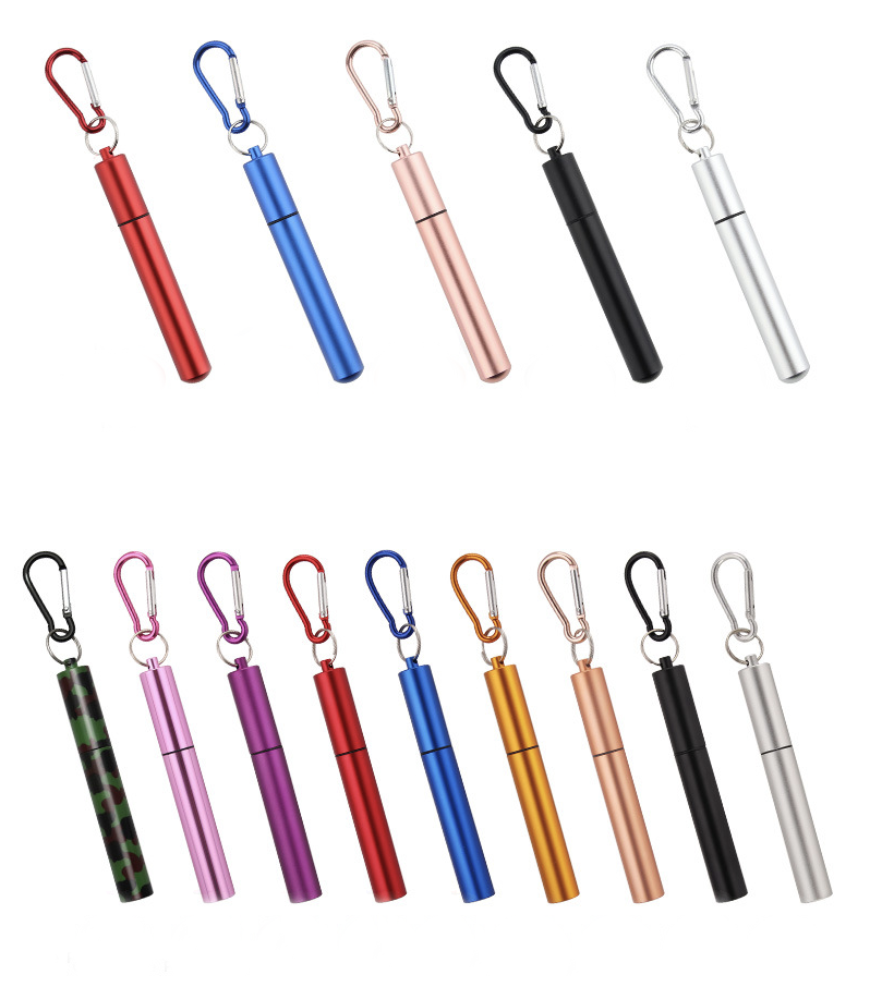 Collapsible Portable Metal Straw 5