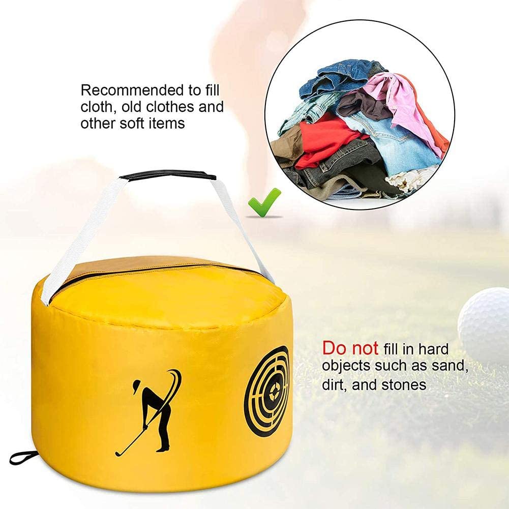 Health Gear Golf Smash Bag/Swing Training Aids Golfer Practicing Bag for Impact Golf Train 2