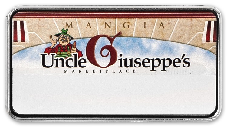 Metal Framed Badge (1.5"X2.875") (UV Inkjet)