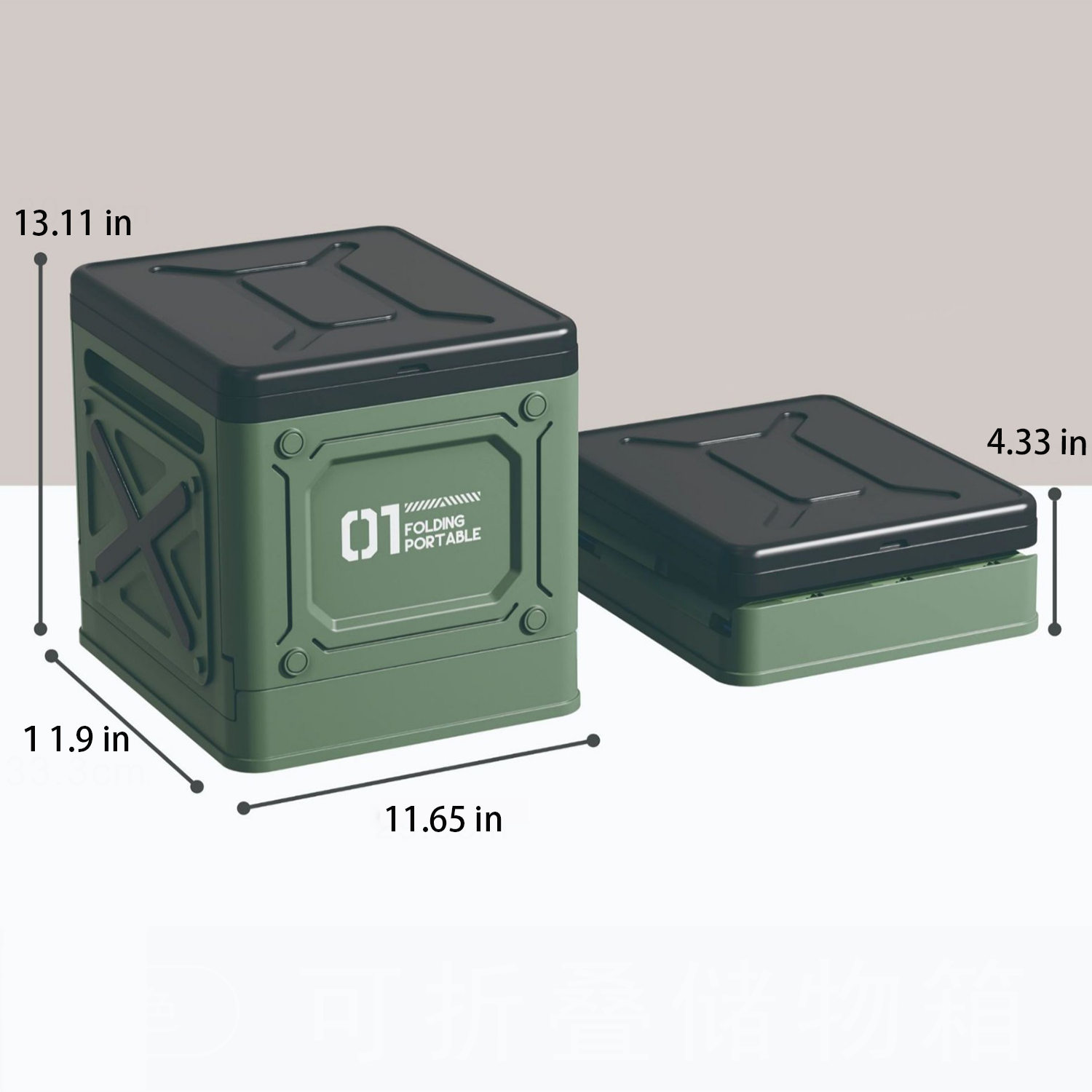 Portable Folding Car Toilet for Outdoor Camping 5