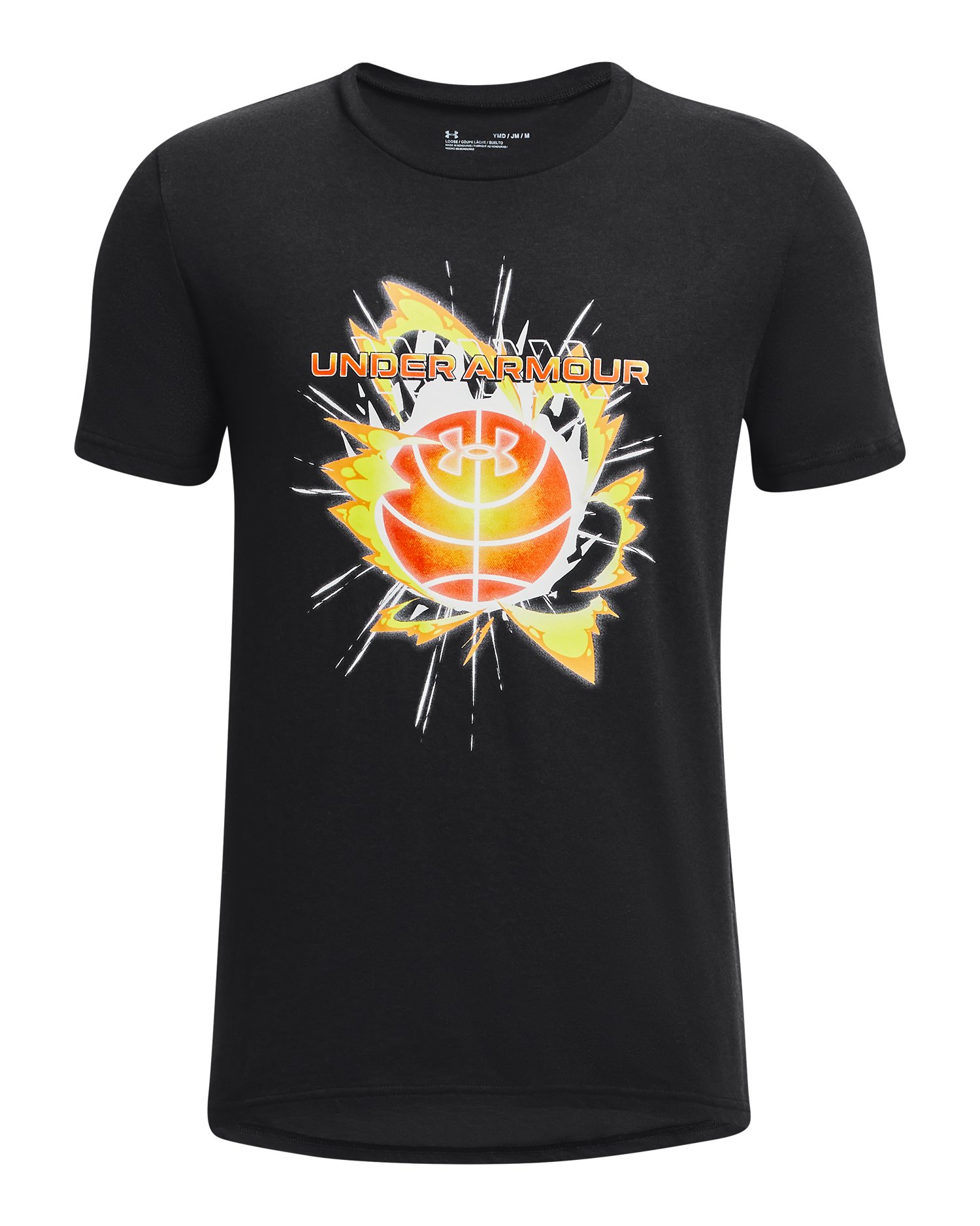 Boys' UA Hoops Baseline Short Sleeve 2