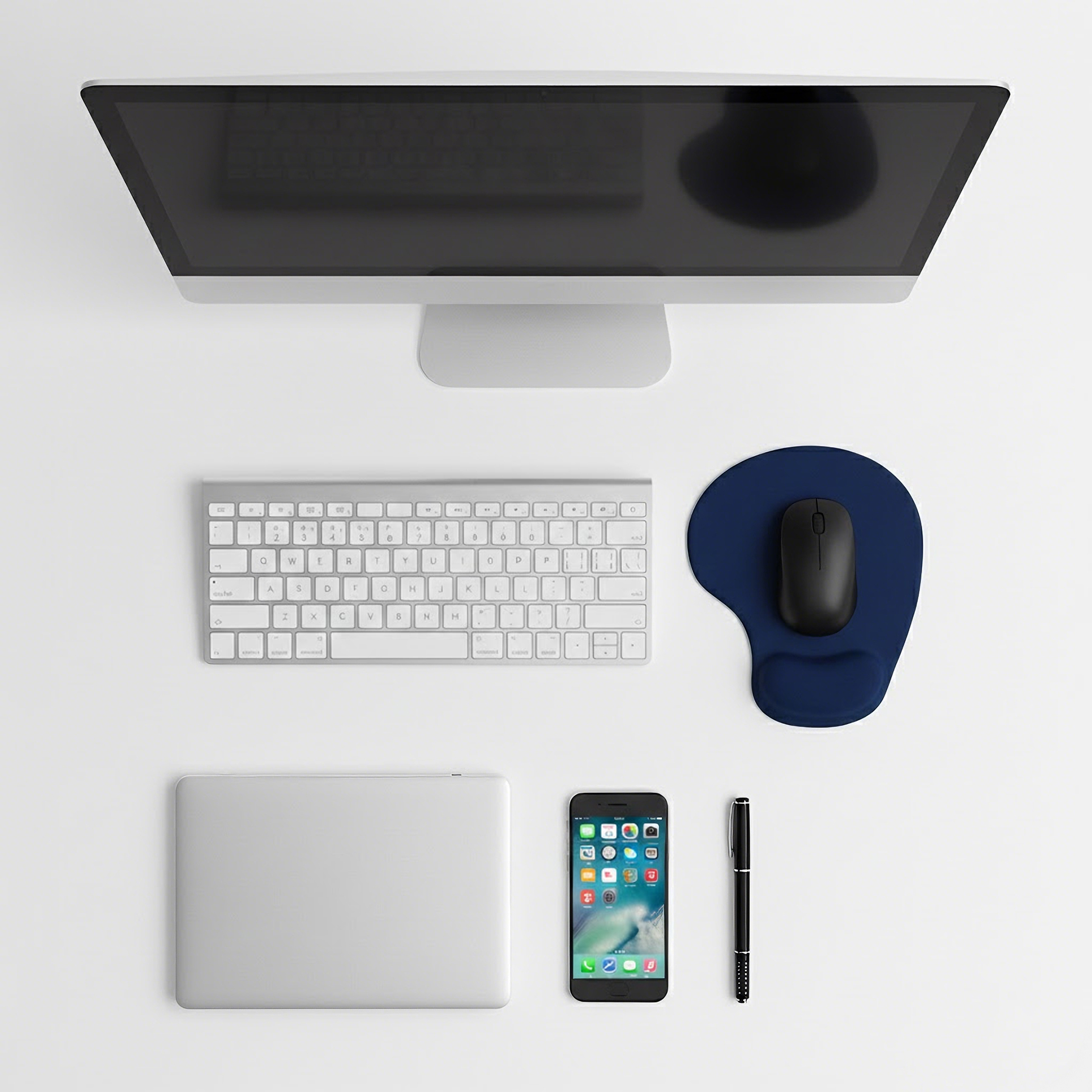 Custom Full Color Wrist Rest Mouse Pad 7