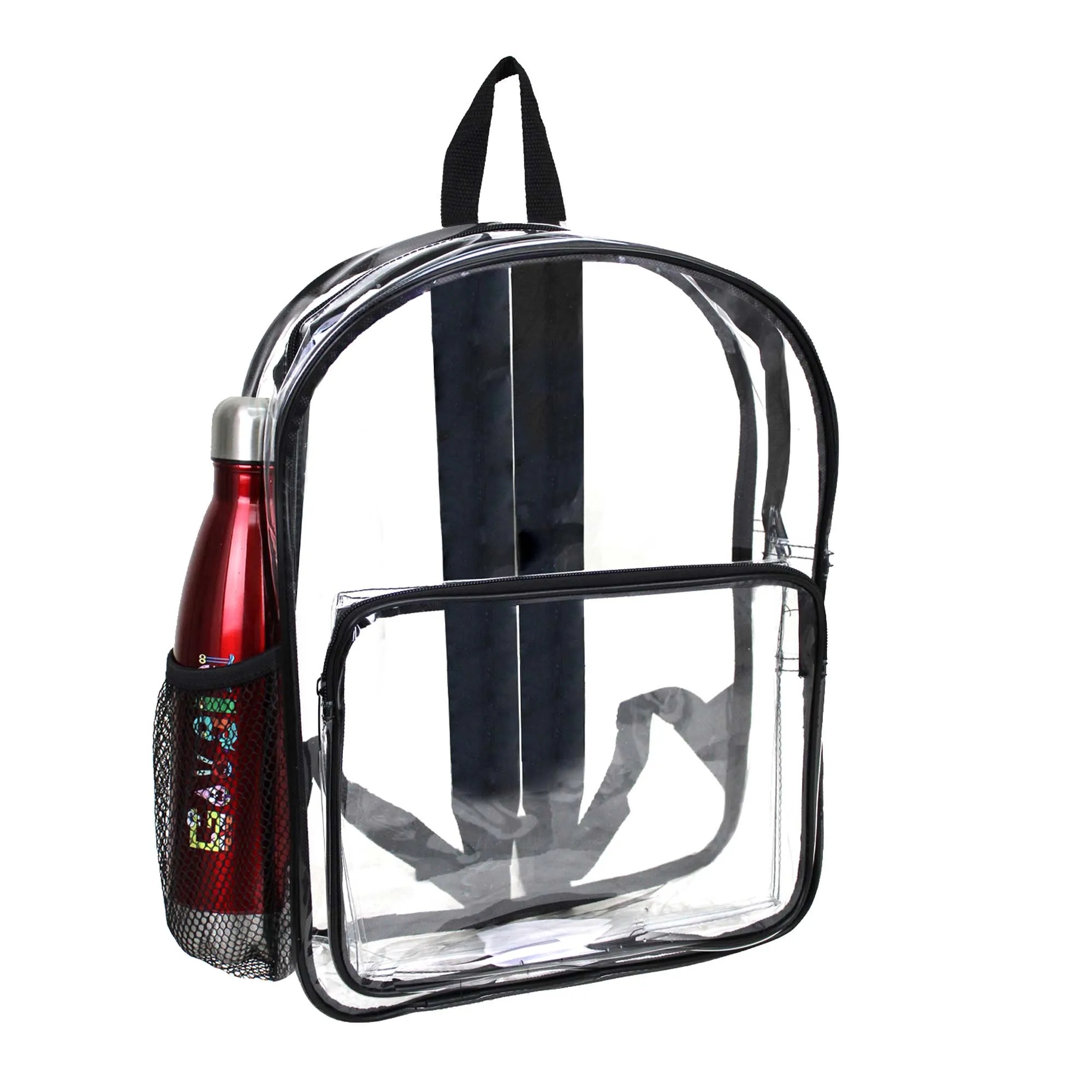 16" Heavy Duty Clear Security Backpack 1