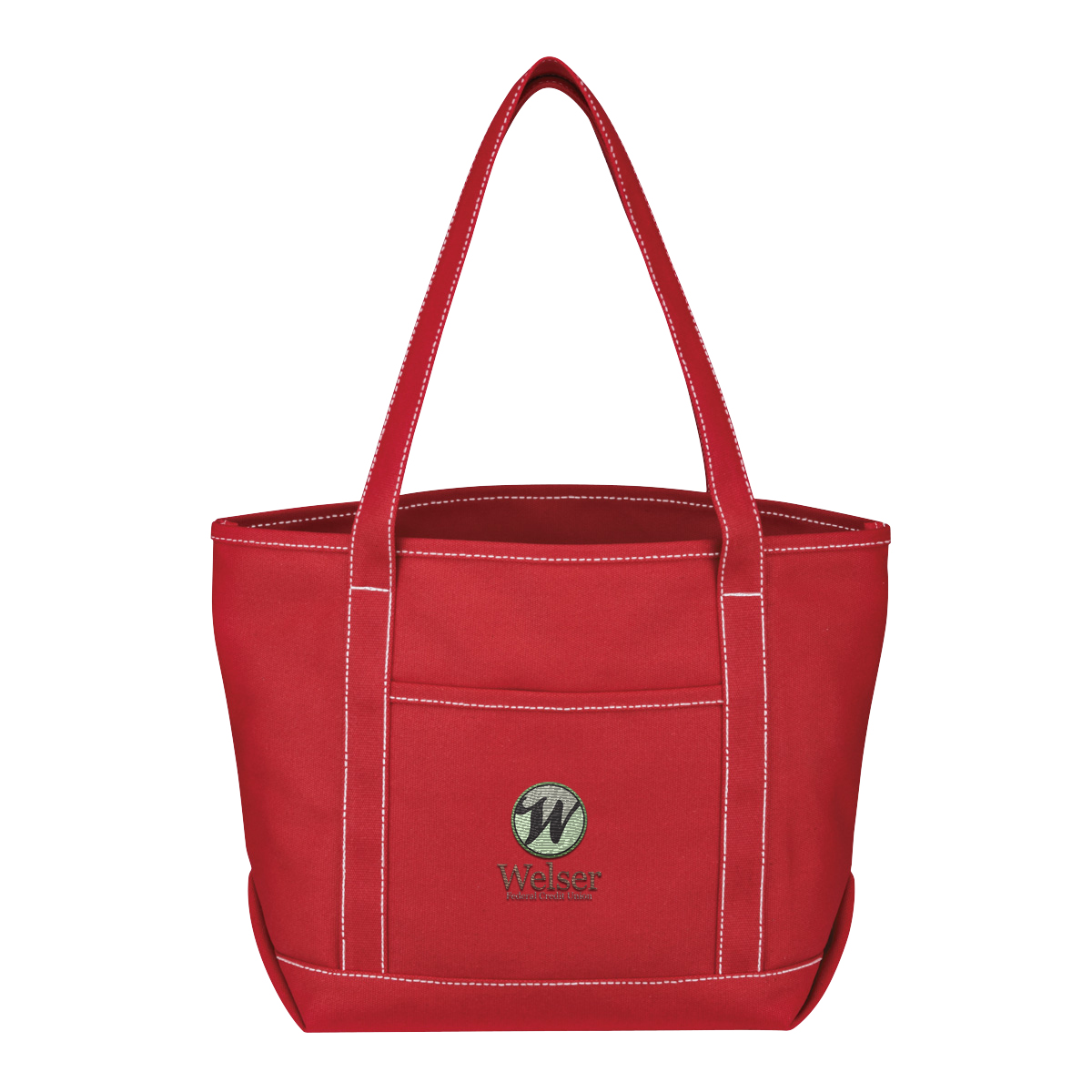Medium Cotton Canvas Yacht Tote Bag 26