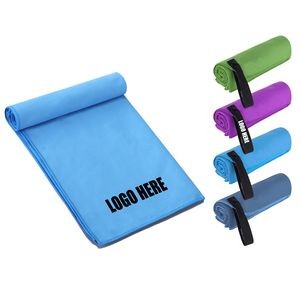 Towel With Silicone Storage Bag 26