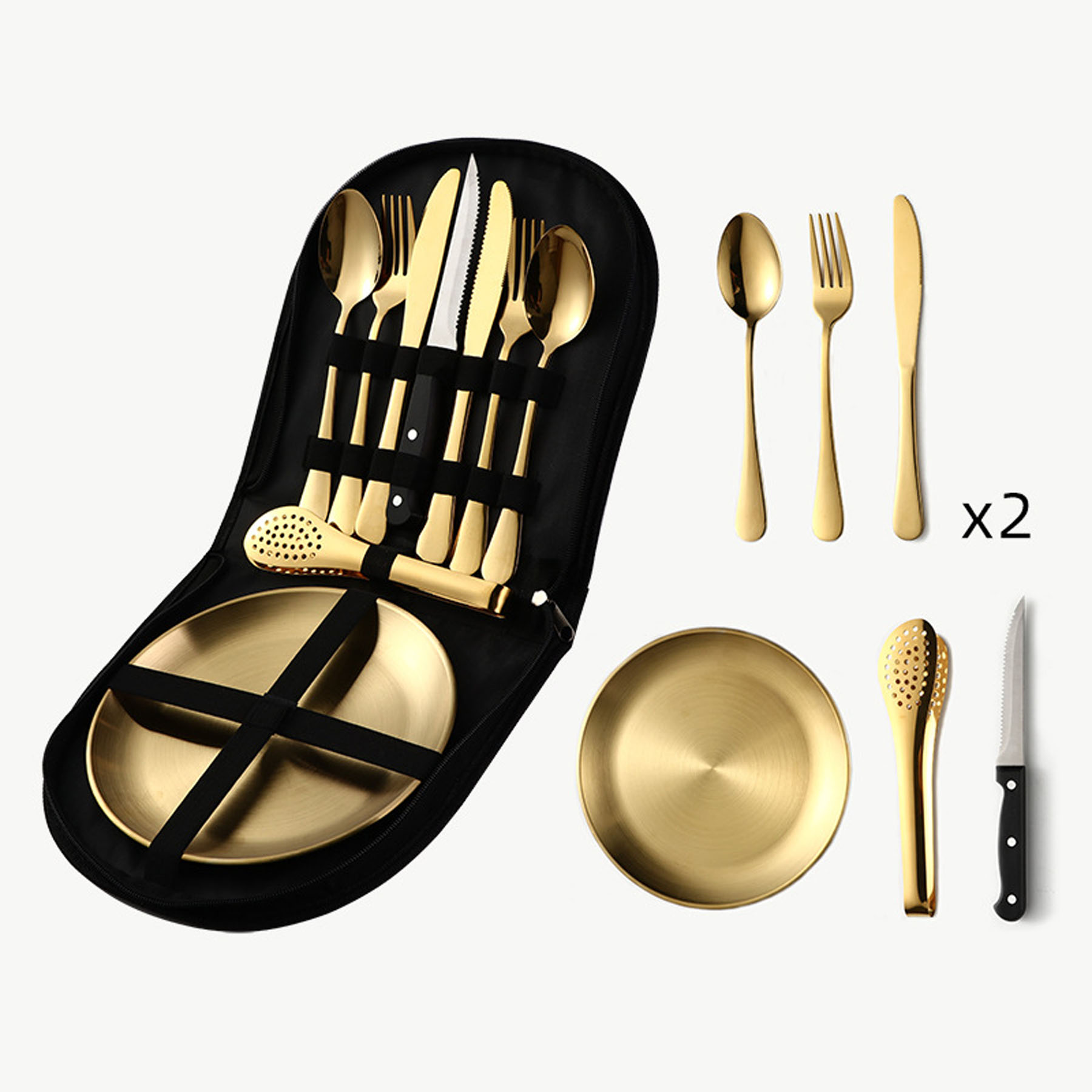 Stainless Steel Outdoor Dining Set 2