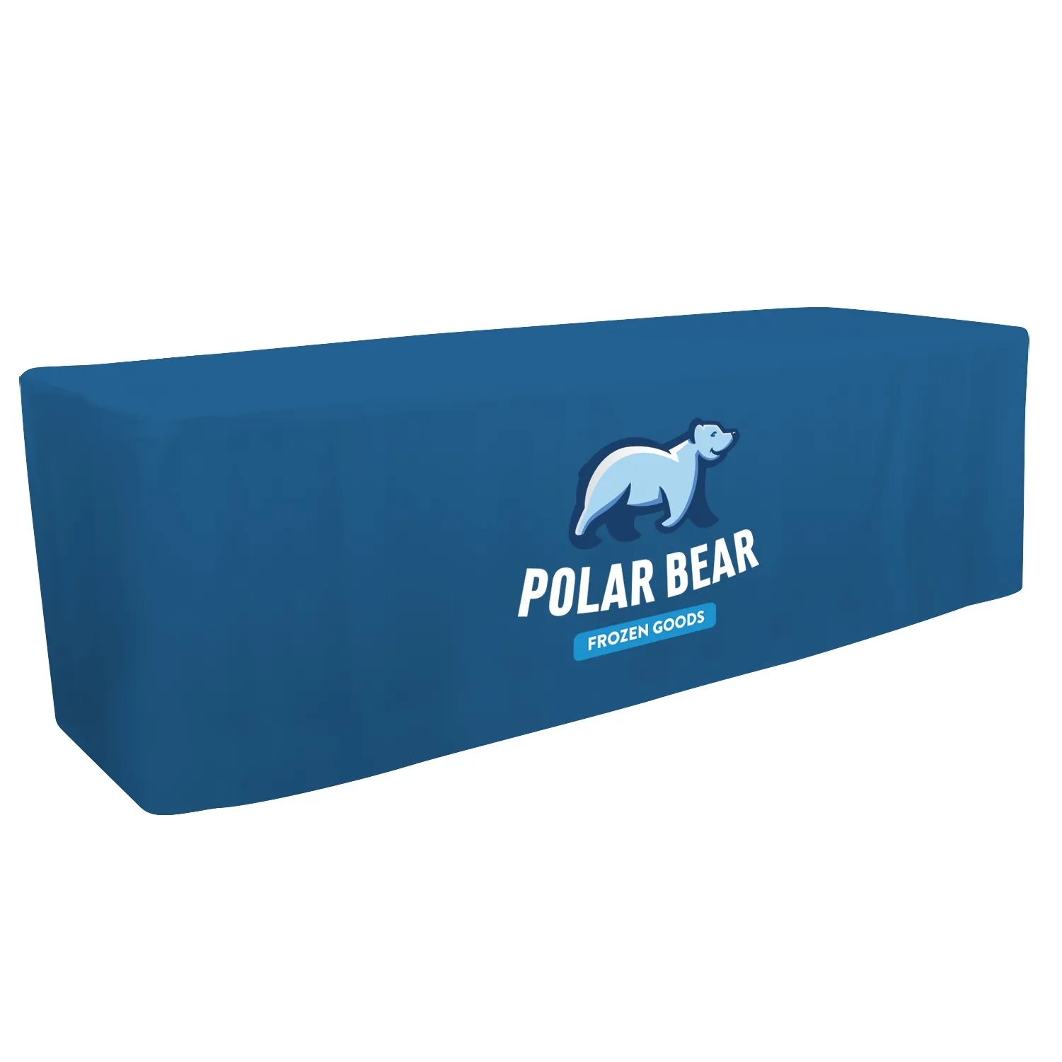8' 4-Sided Fitted Standard Table Cover (Dye Sublimation) 9