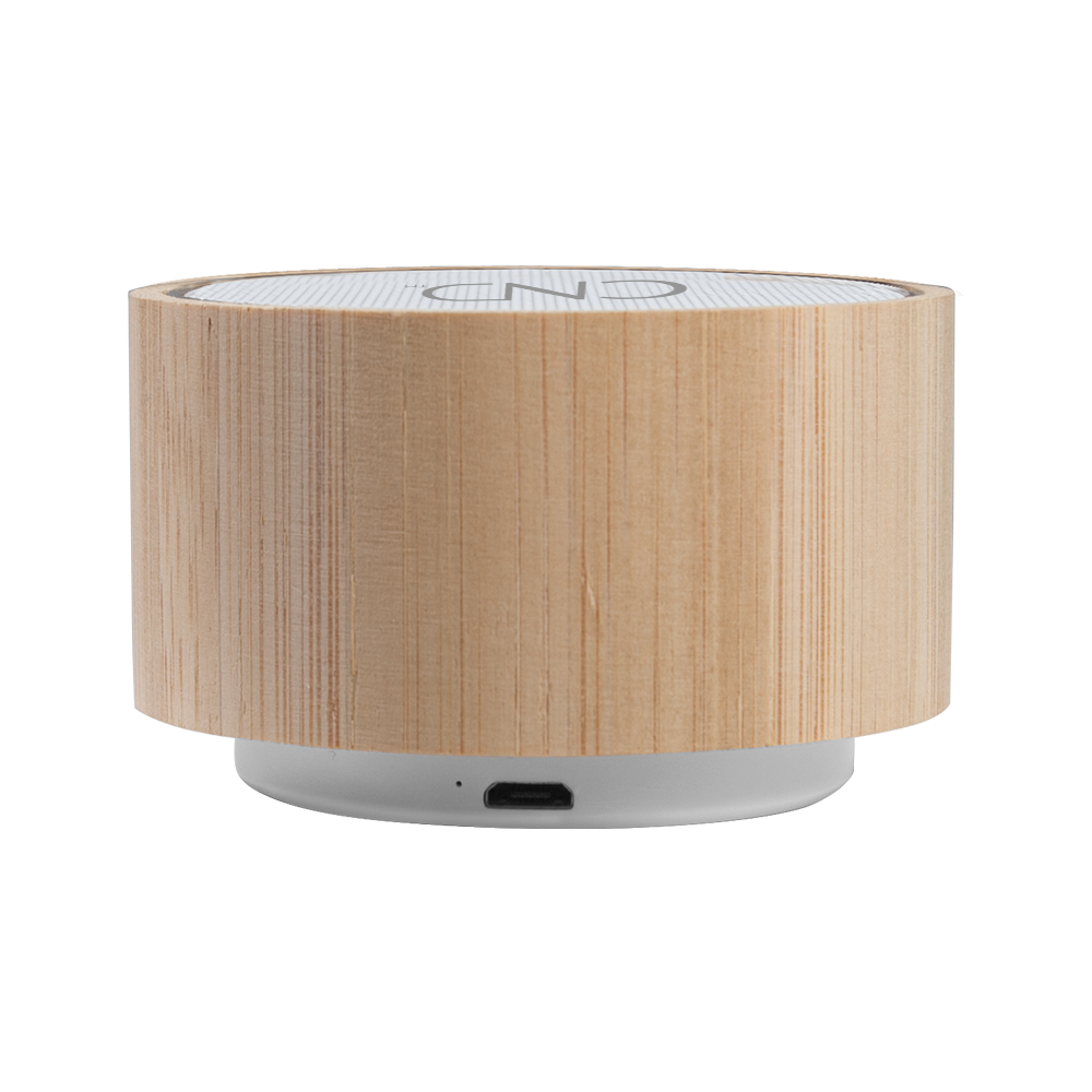 Drake Bamboo Colorful Light-Up Bluetooth Speaker 7
