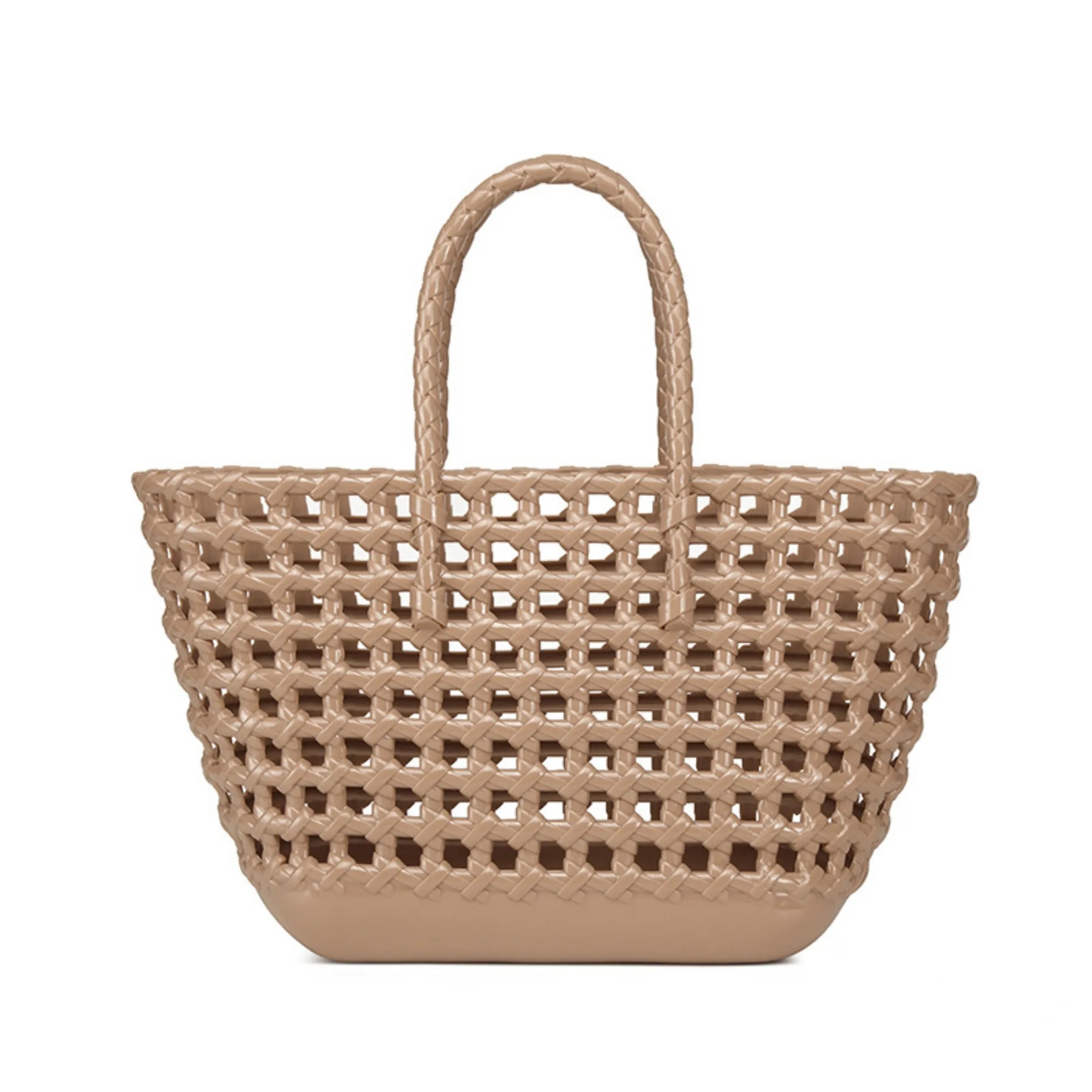 PVC Imitation Woven Handbag 7