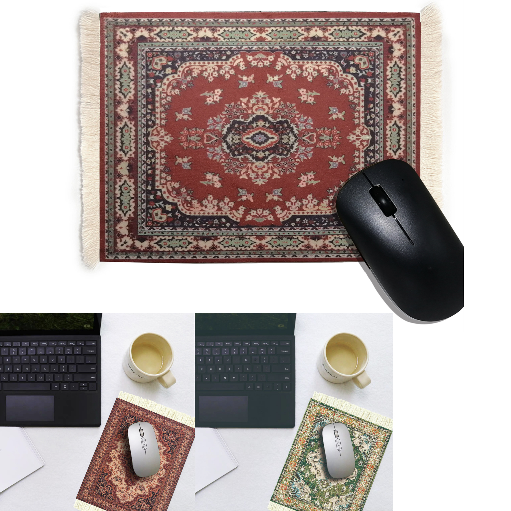 Boho Tassel Gaming Mouse Pad Full Color 1