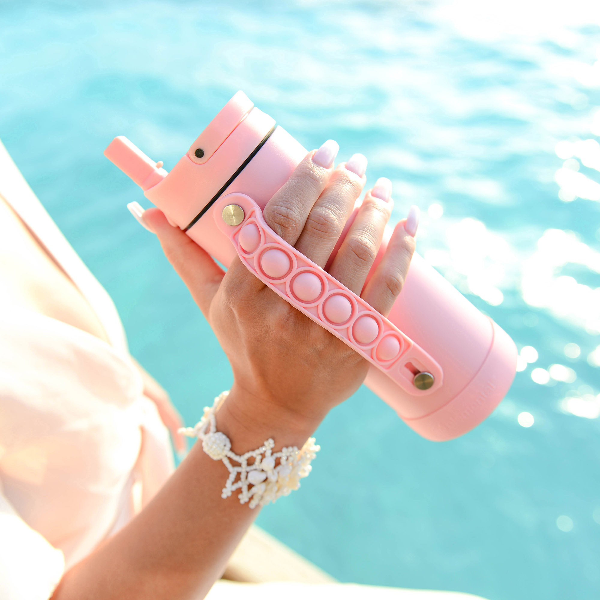 Elemental® Iconic Pop Fidget 14oz Stainless Steel Water Bottle - Vacuum Insulated 37