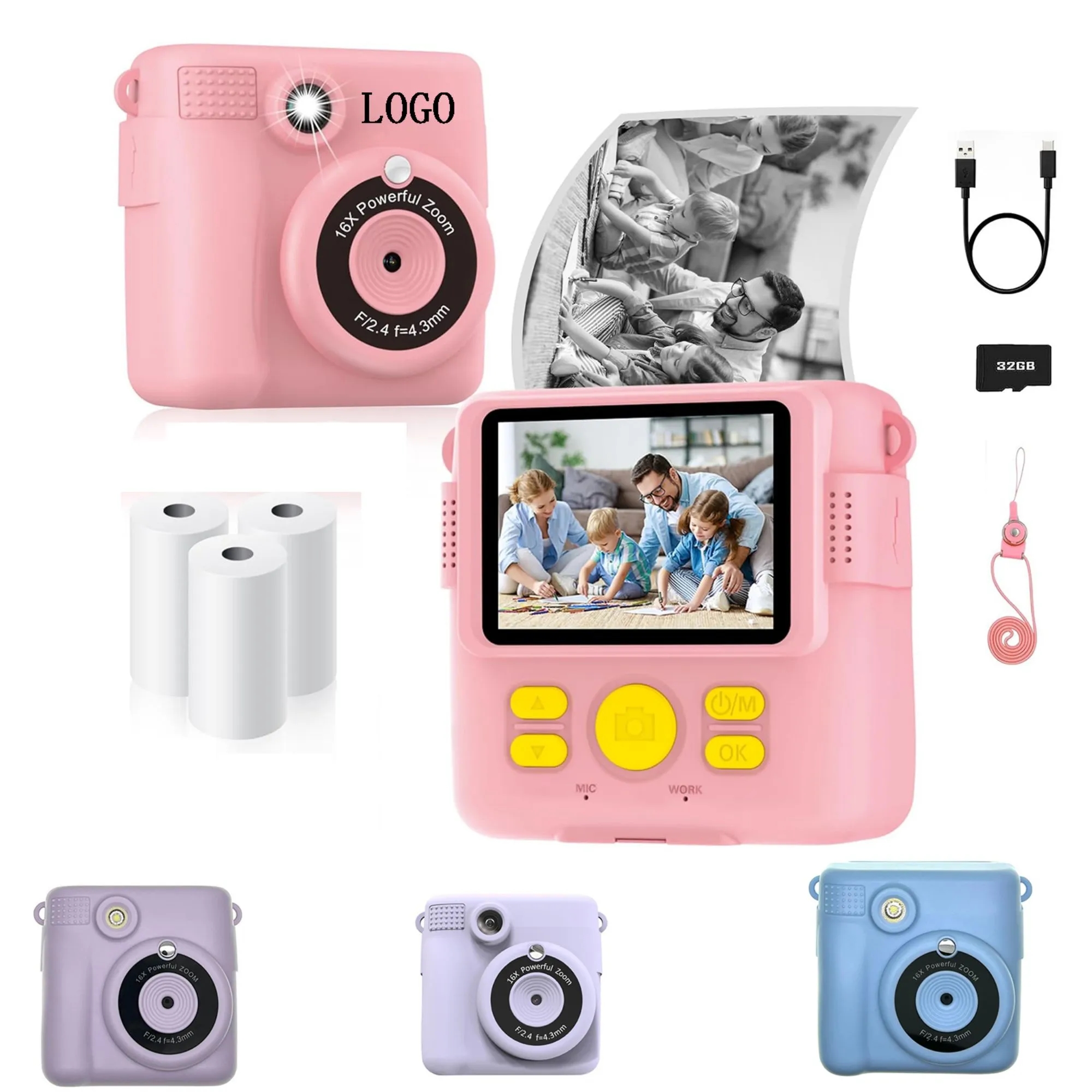 kids Instant Print Camera 2
