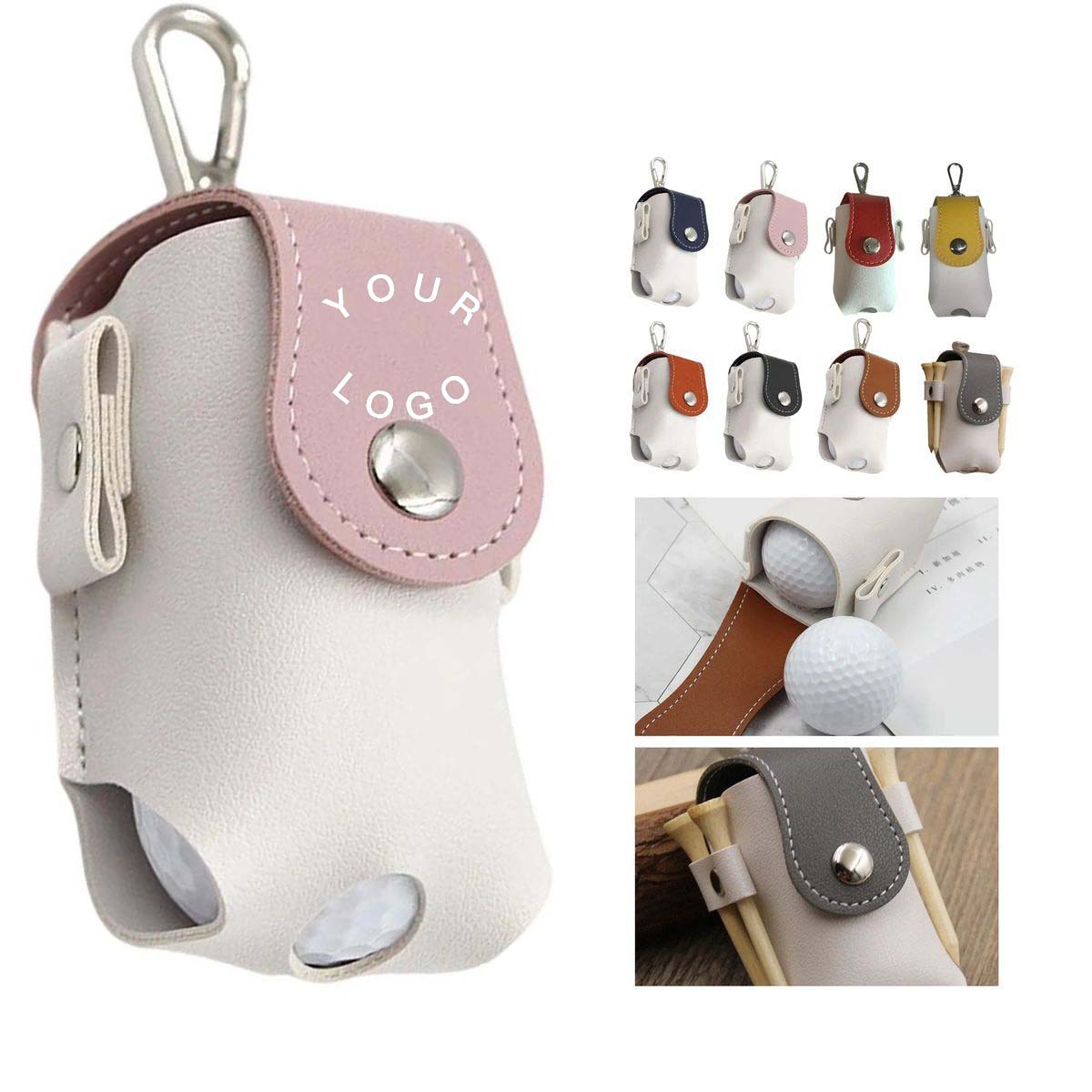 Portable Golf Ball Bag for Players and Events 6