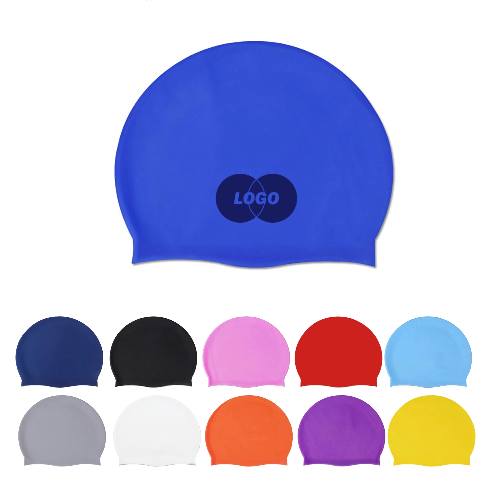 Silicone Swimming Caps For Long Hair 2