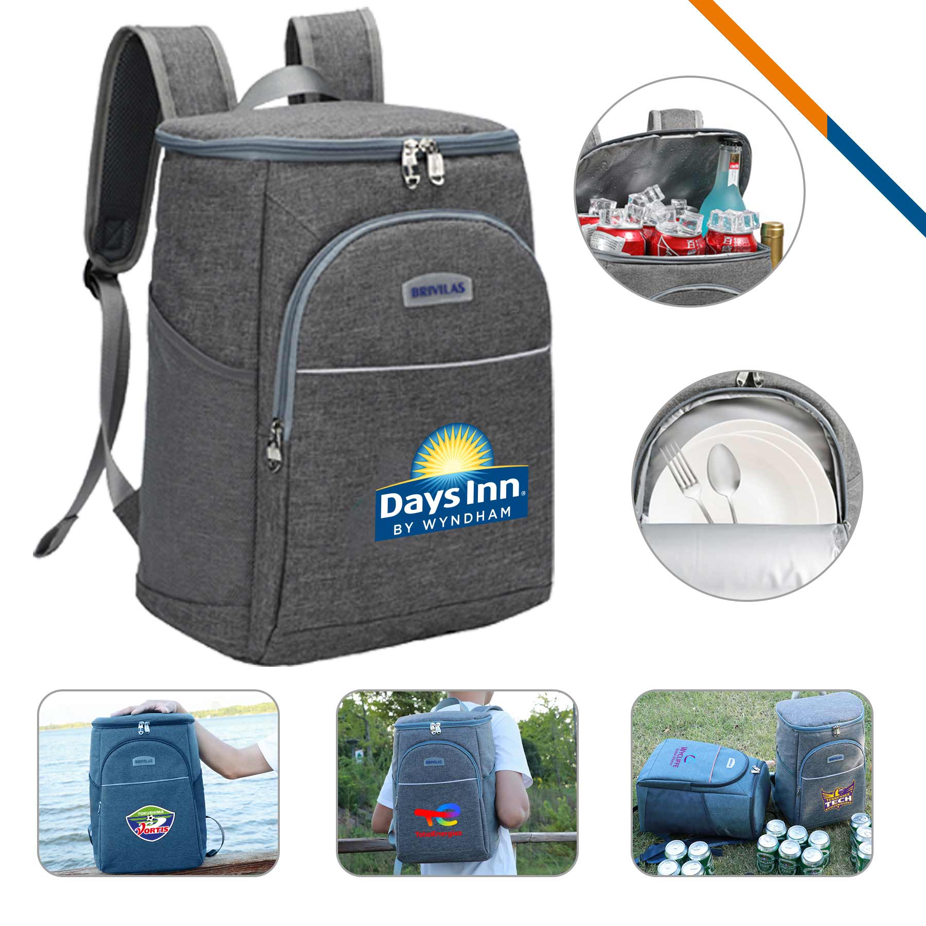 Panic PEVA Insulated Cooler Backpack 4