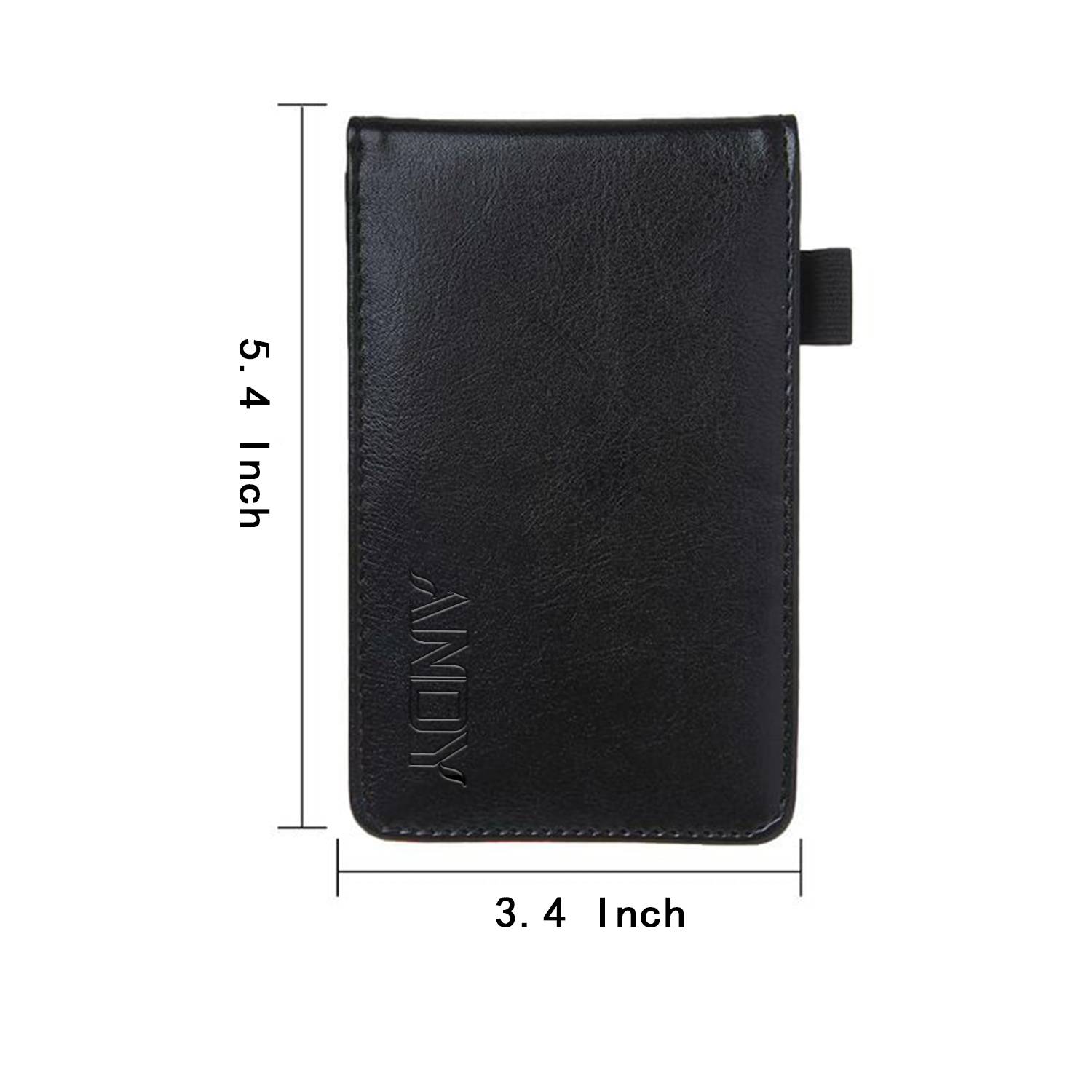 Mini PU Memo Pad W/ Pen Holder 1