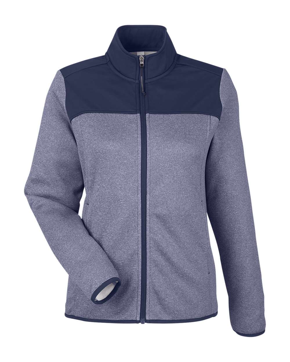 Women's Venture Heathered Stripe Hybrid Jacket - CE74W 9