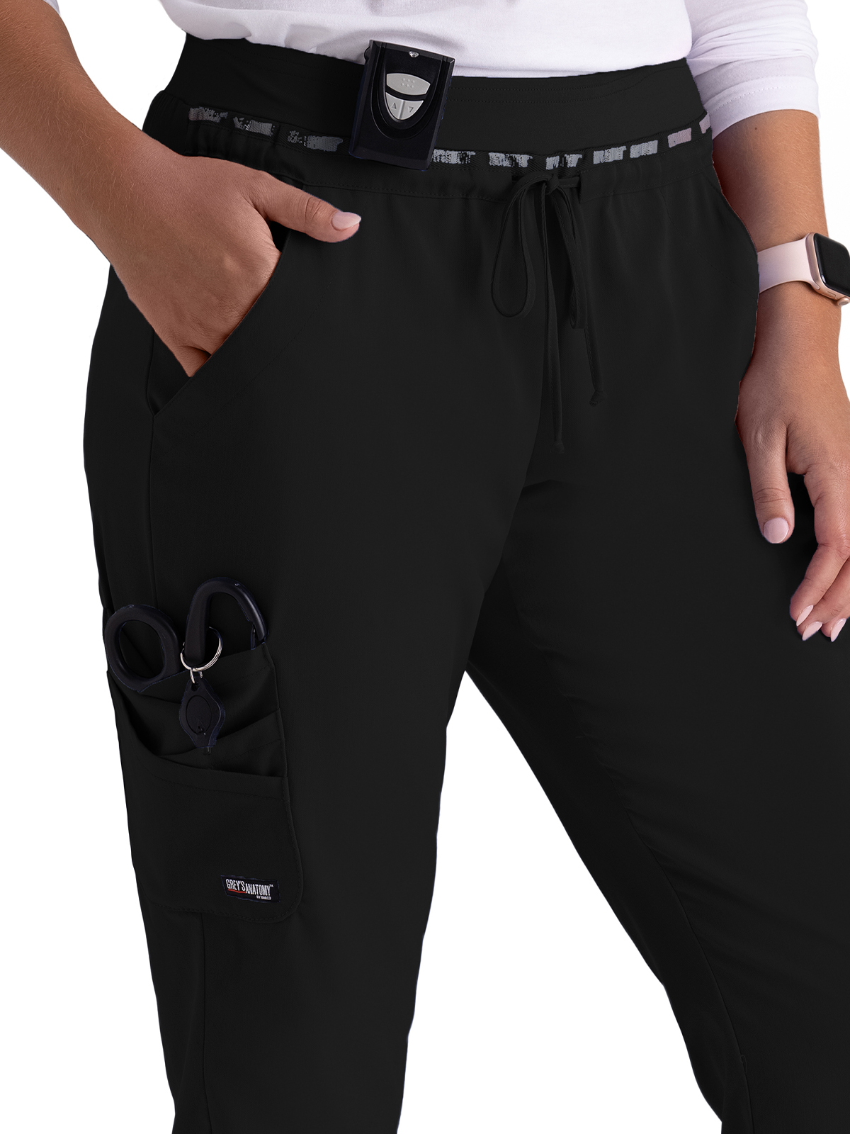 Grey's Anatomy Spandex Stretch - Women's Seven-Pocket Serena Scrub Pant 8