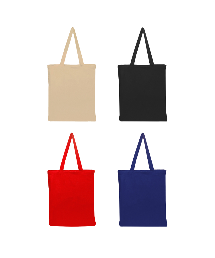 Union Printed - 4oz Color Cotton Canvas Tote Bags 2