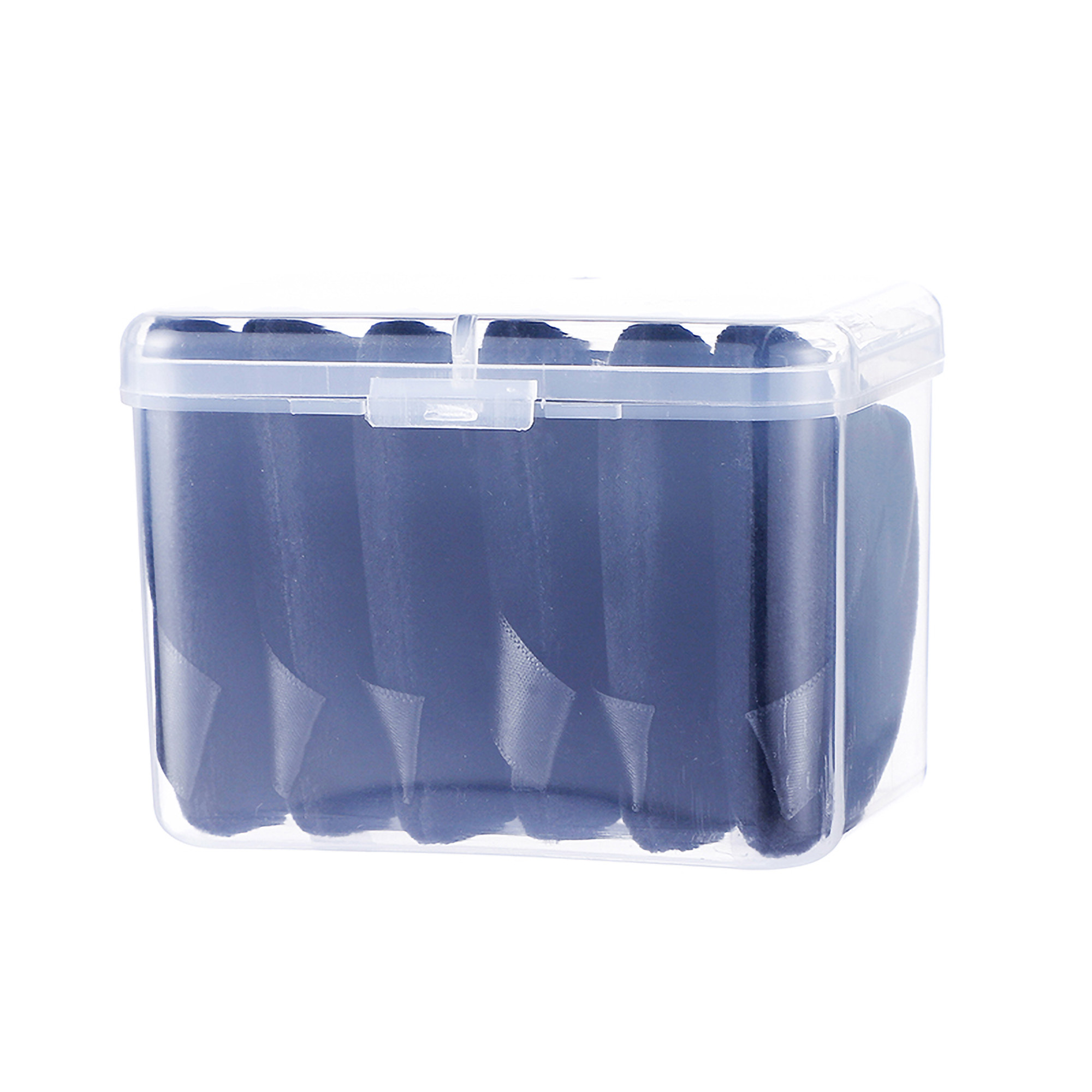 Triangle Powder Puffs Soft Velour 6PCS Makeup with Case 8