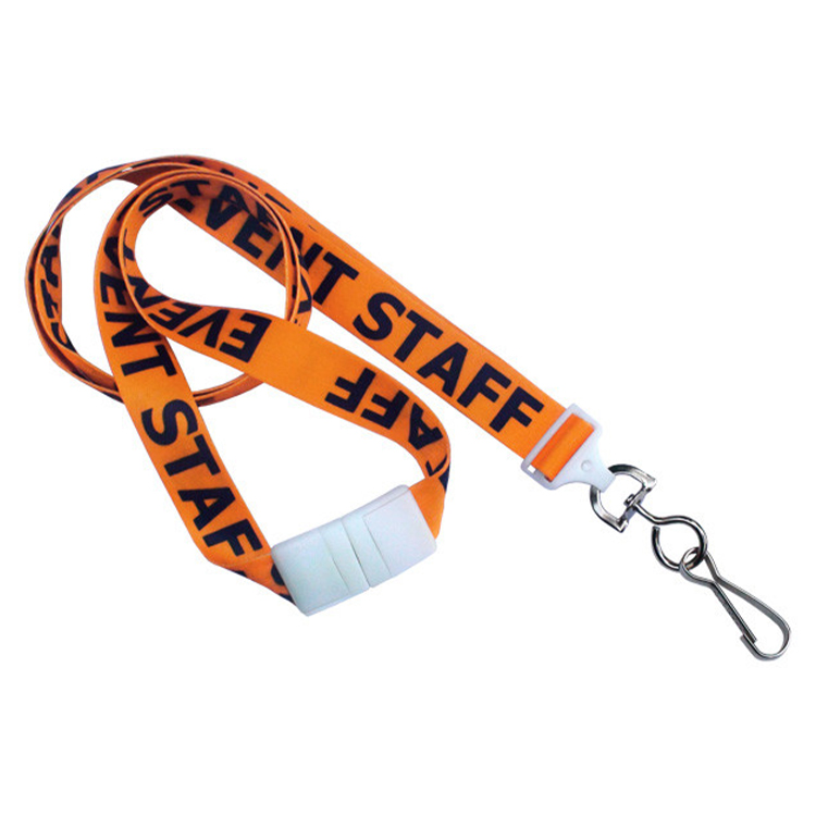 5/8" Event Staff Pre-Printed Lanyard 1