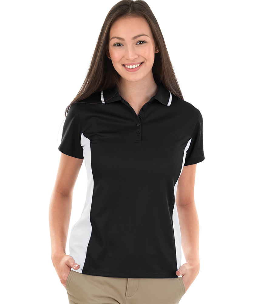 Women's Color Blocked Wicking Polo 14
