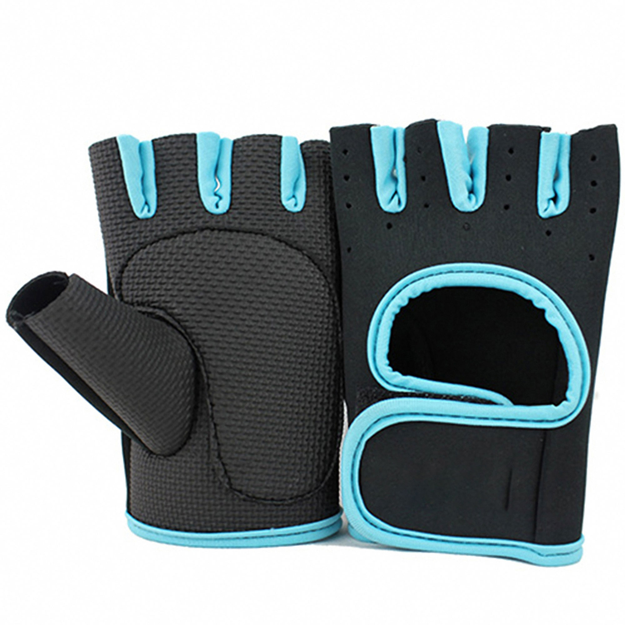 Half Finger Rubber Cycling Gloves 5