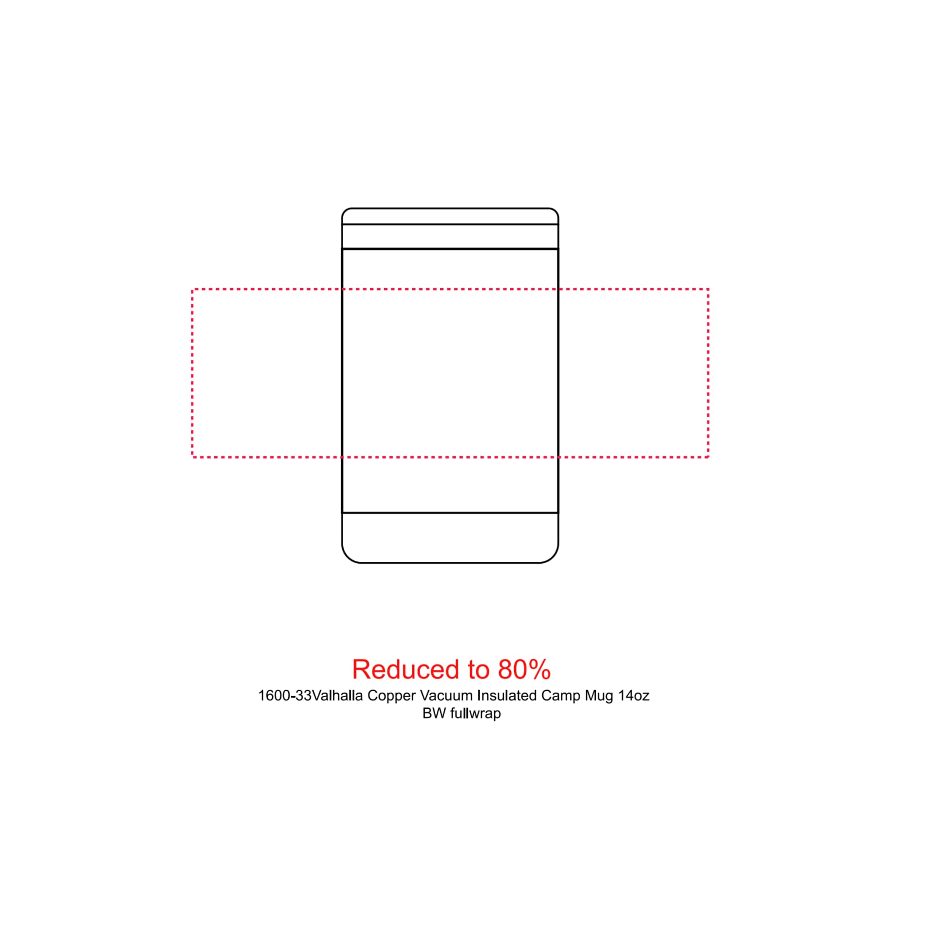 Valhalla Copper Vacuum Insulated Camp Mug 14oz 35