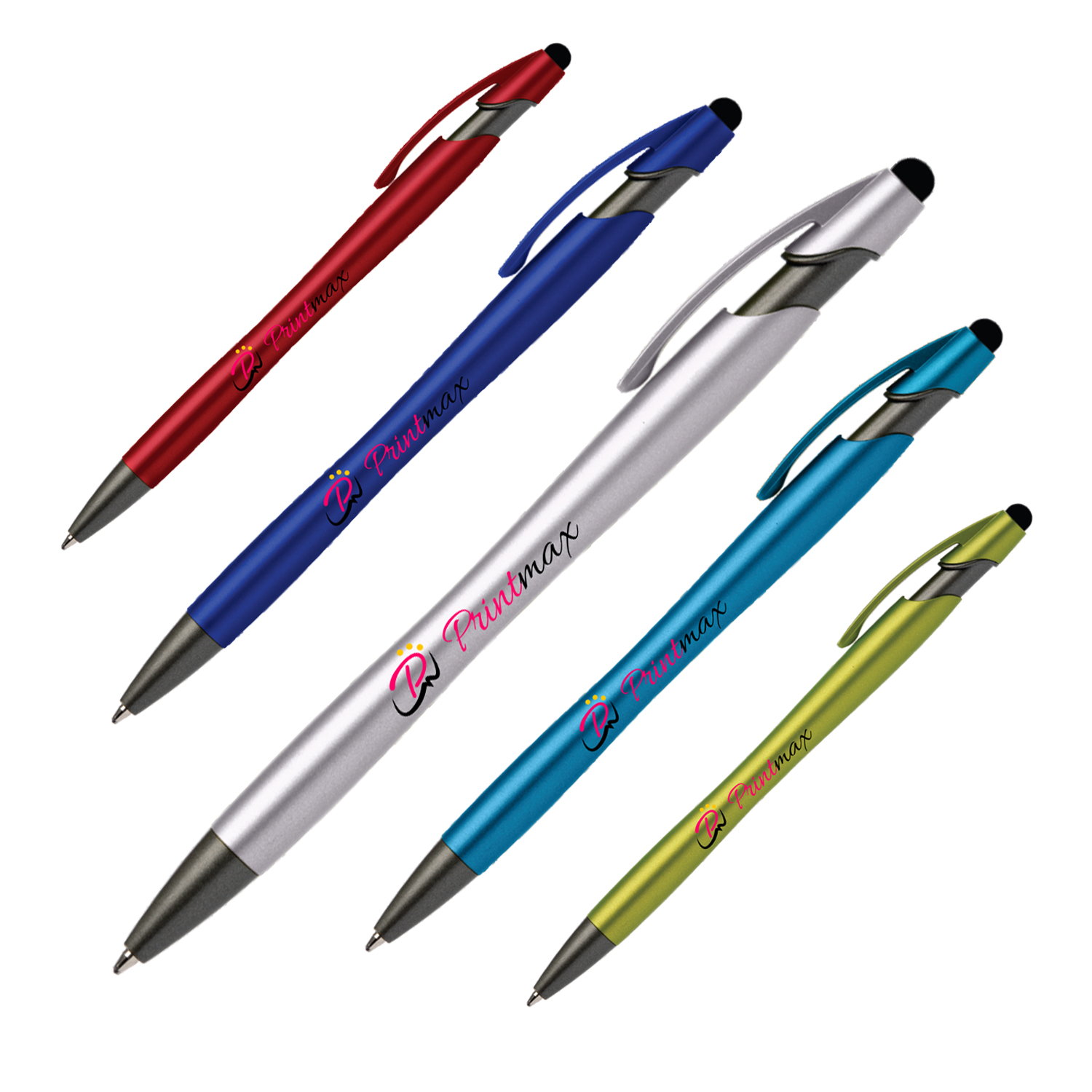 Nimbus Gunmetal Plastic Pen (Full Color Imprint) 3