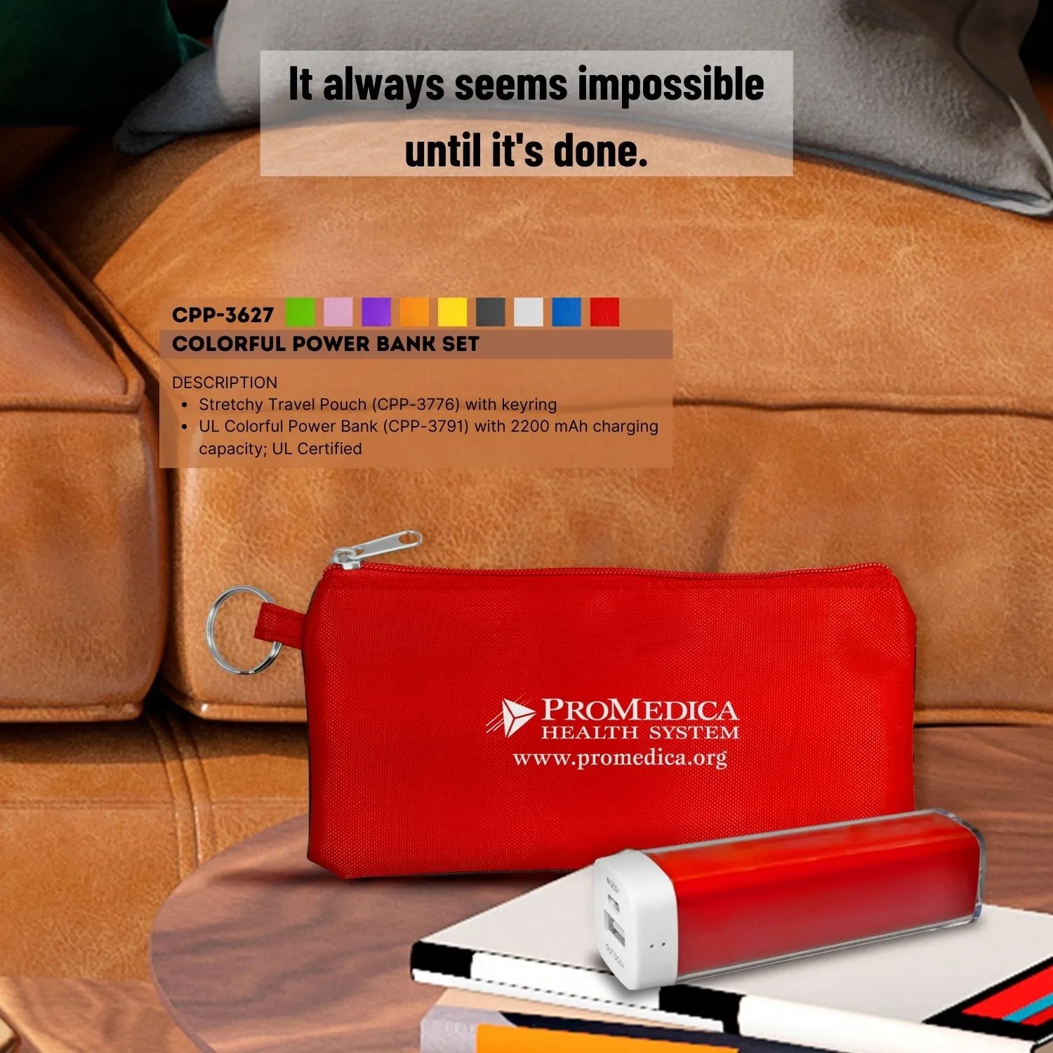 COLORFUL POWER BANK SET 23
