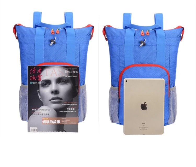 Multi Function Foldable Backpack with Handle 6