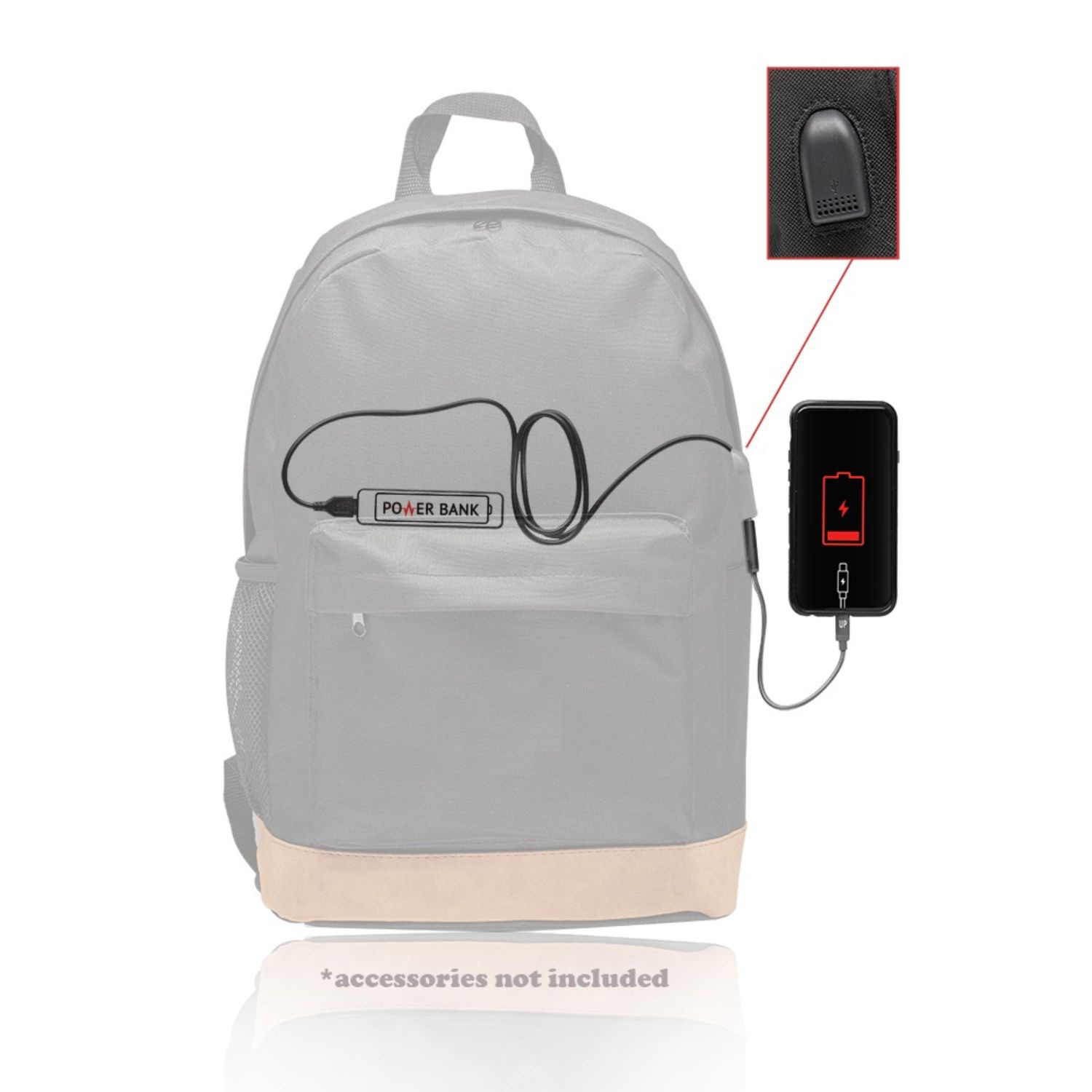 High Tech Vintage Bag Laptop Backpack 3