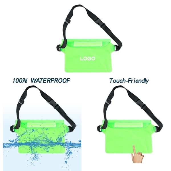 Waterproof Fanny Pouch With Adjustable Waist Strap 2