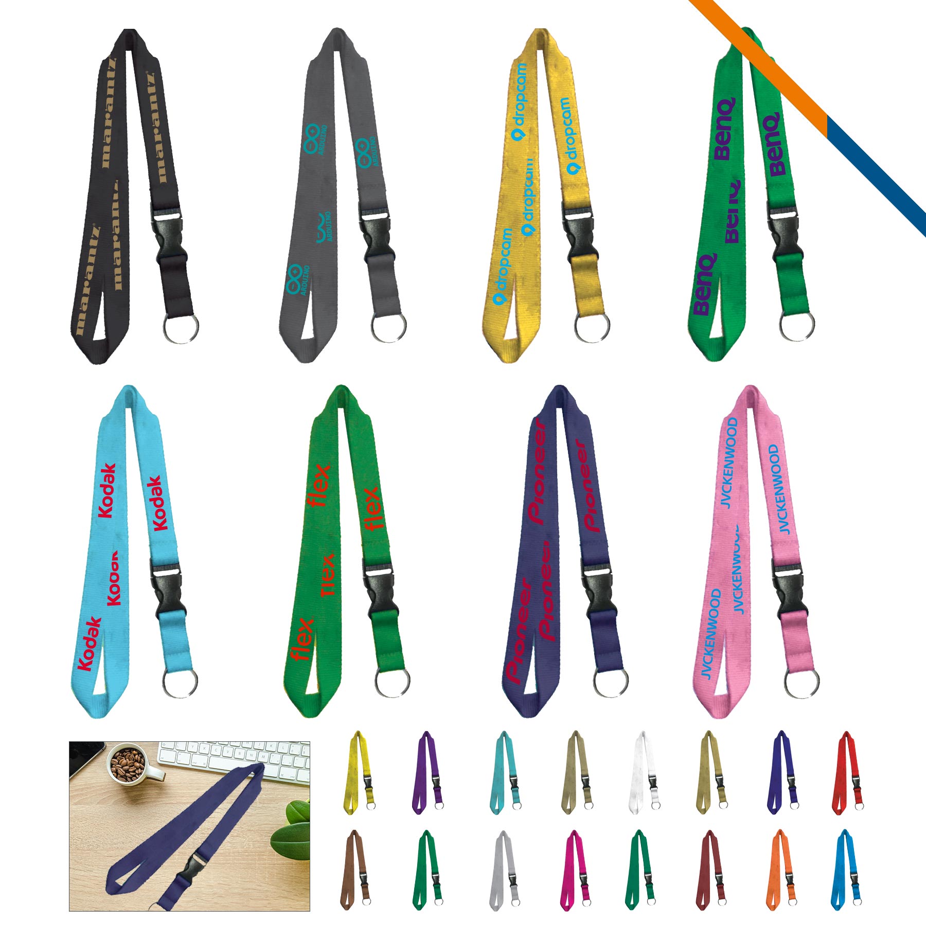 Cala Polyester Lanyard 4