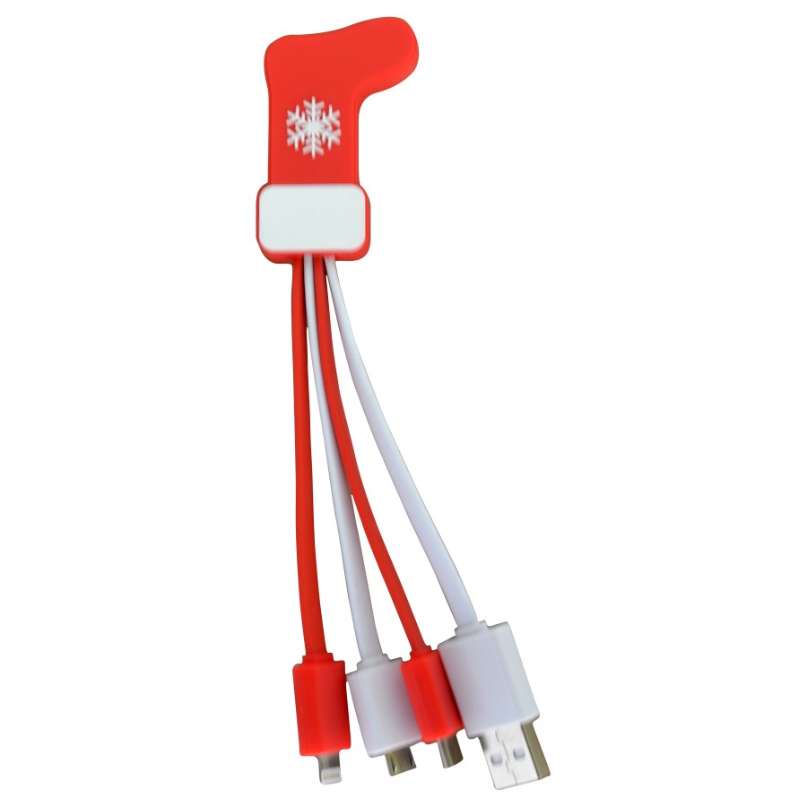 Custom PVC 4" 1 Charging Cable Any Shape and Color 8