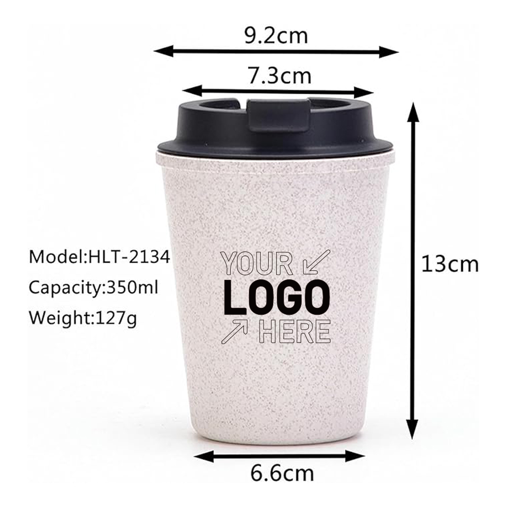 Double Layer Mini Straw Coffee Cup 3