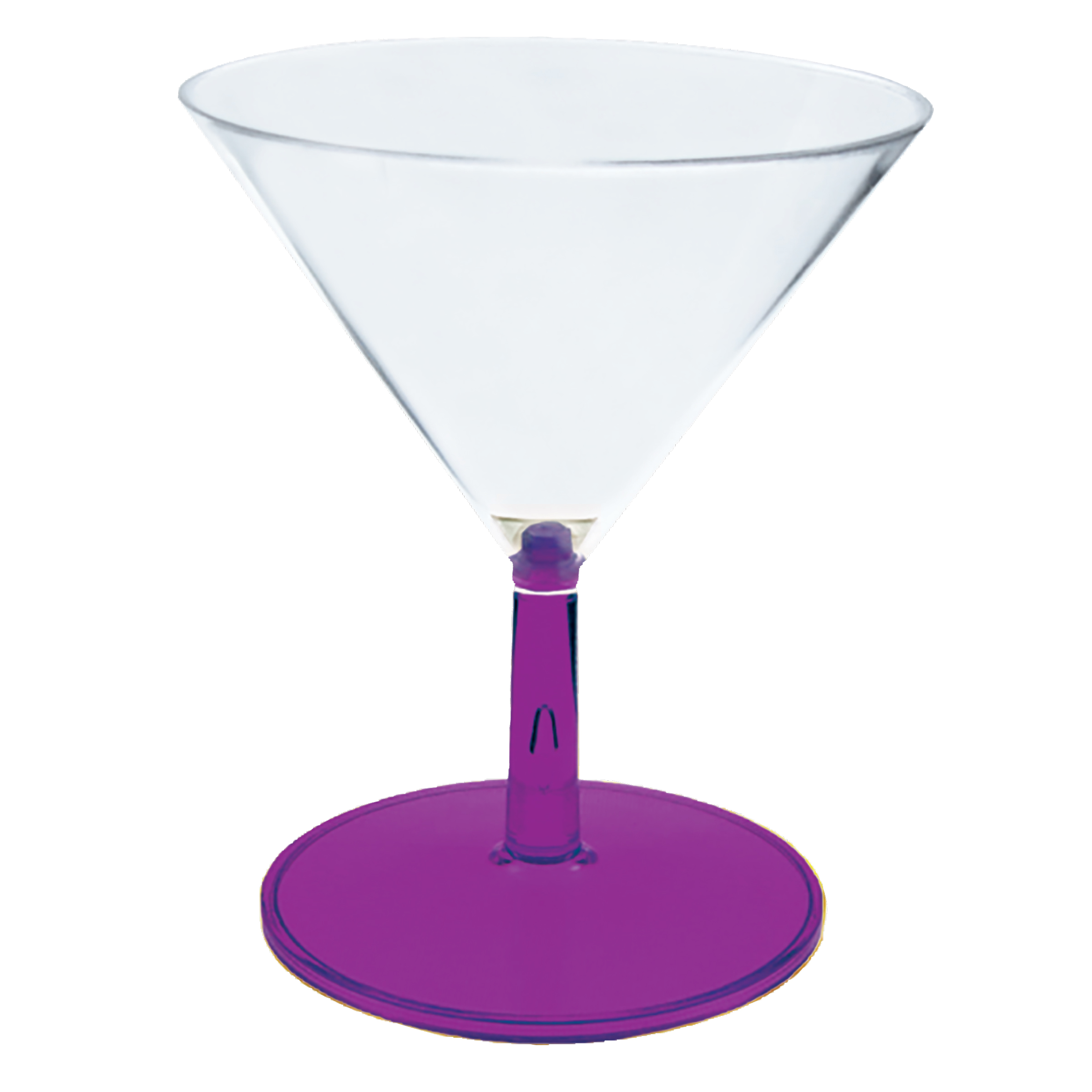 2oz Plastic Mini Stemmed Martini Glass CLOSE OUT 8