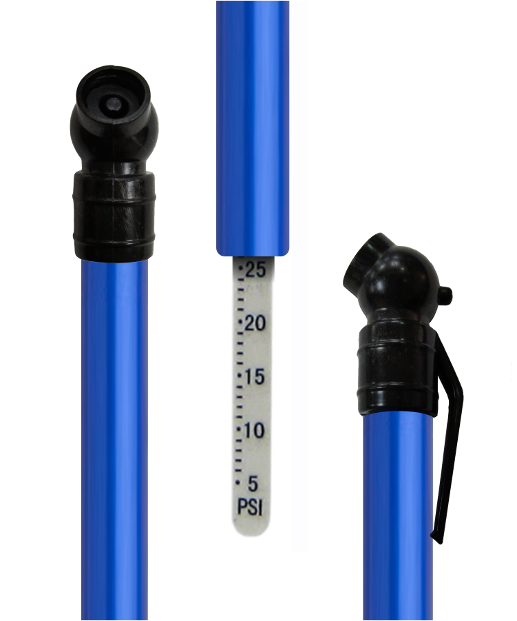 Aluminum Tire Pressure Gauge w/ Clip 7