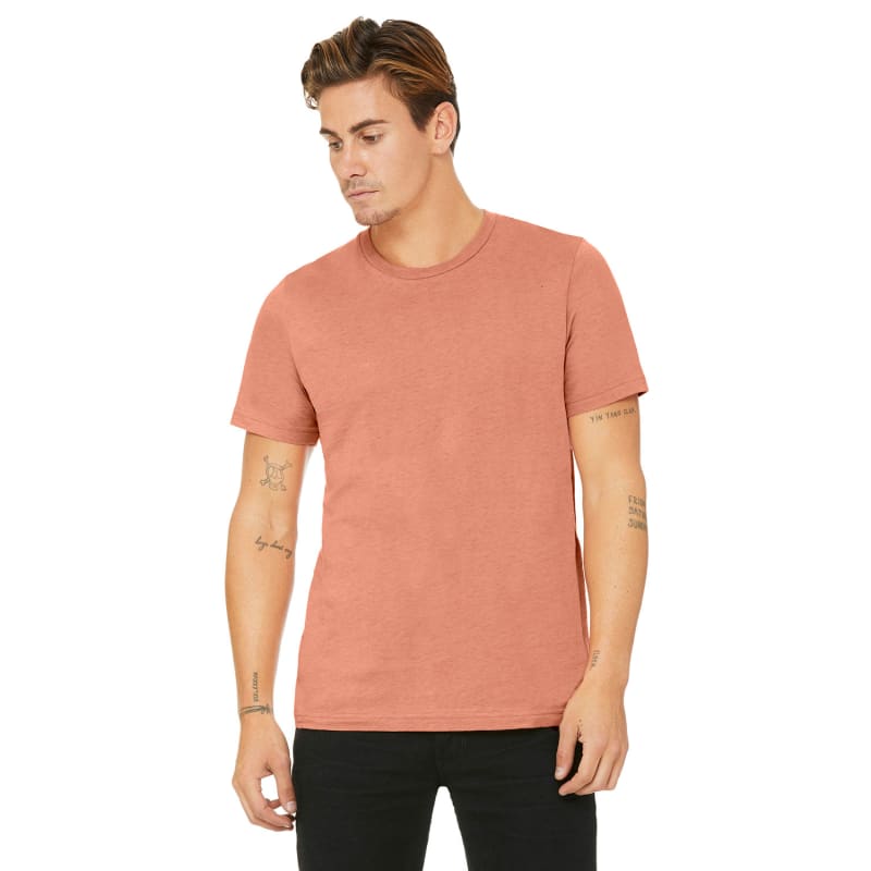 Bella + Canvas Unisex Heather CVC T-Shirt 90