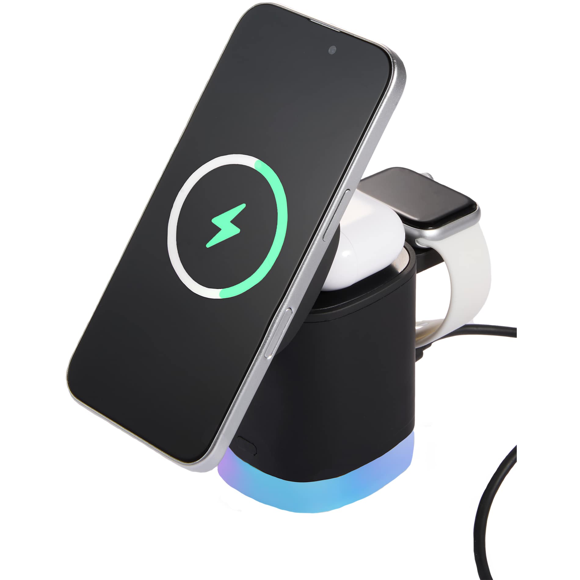 Glow 3-in-1 15W MagClick™ Wireless Charging Stand 20