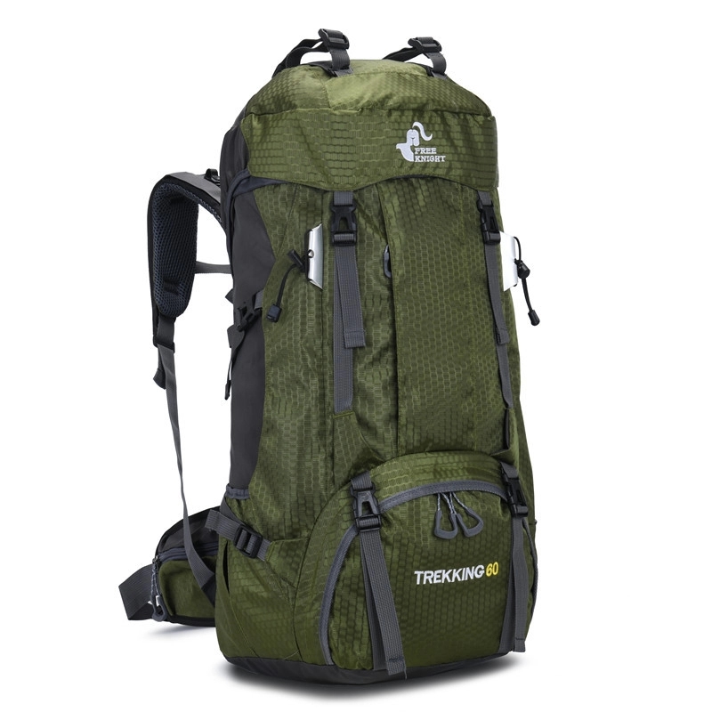 60L Waterproof Hiking Backpack - Daypack With Rain Cover 3