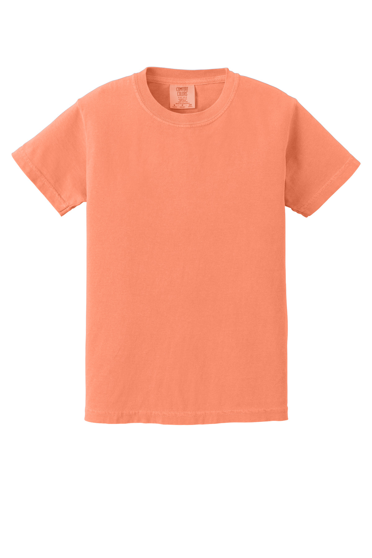 COMFORT COLORS Youth Heavyweight Ring Spun Tee. 9018 50