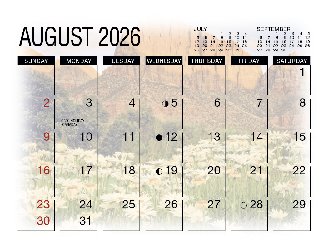 Triumph® Calendars America's Beauty Desk Calendar 31