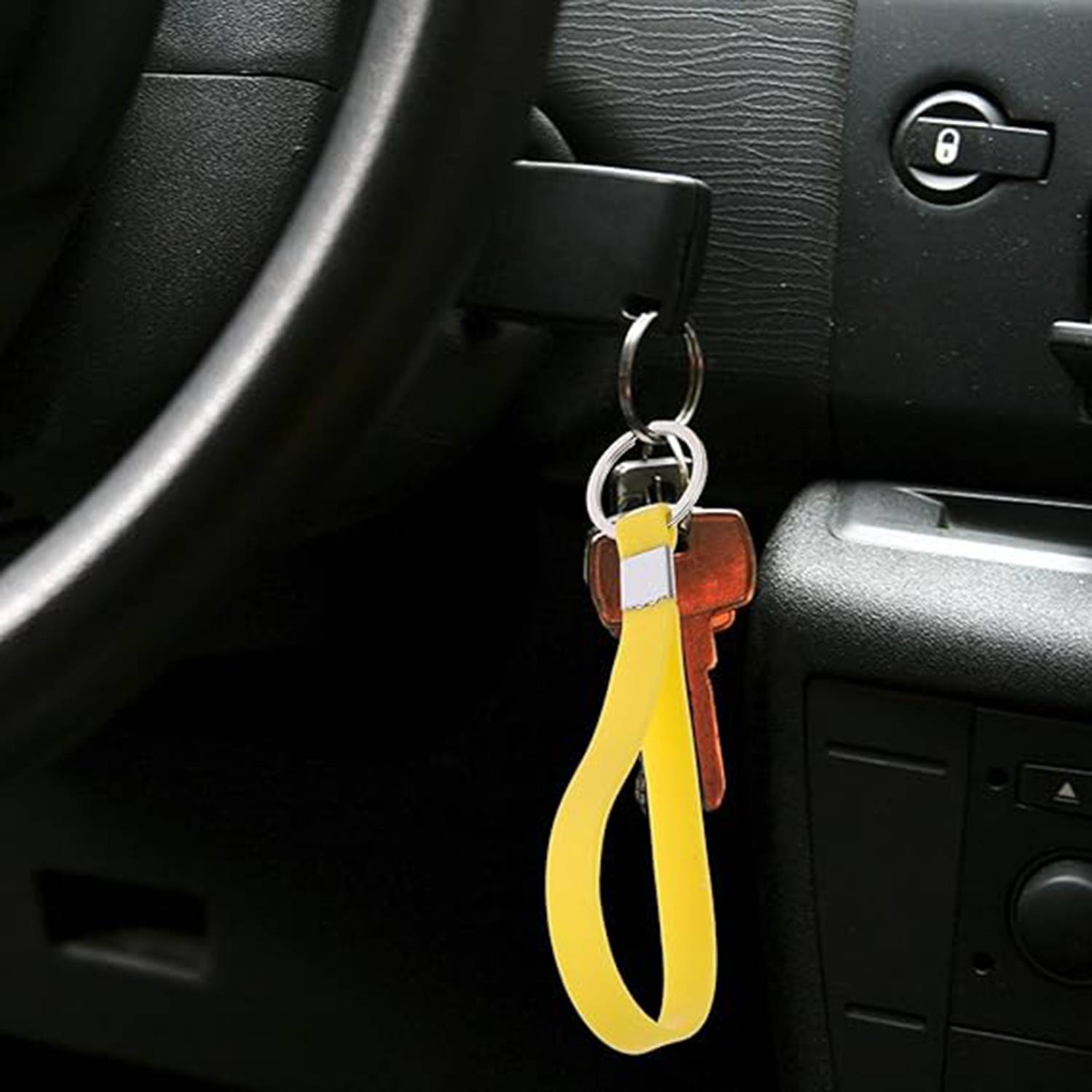 Durable Sleek Silicone Keychain for Daily Use 12