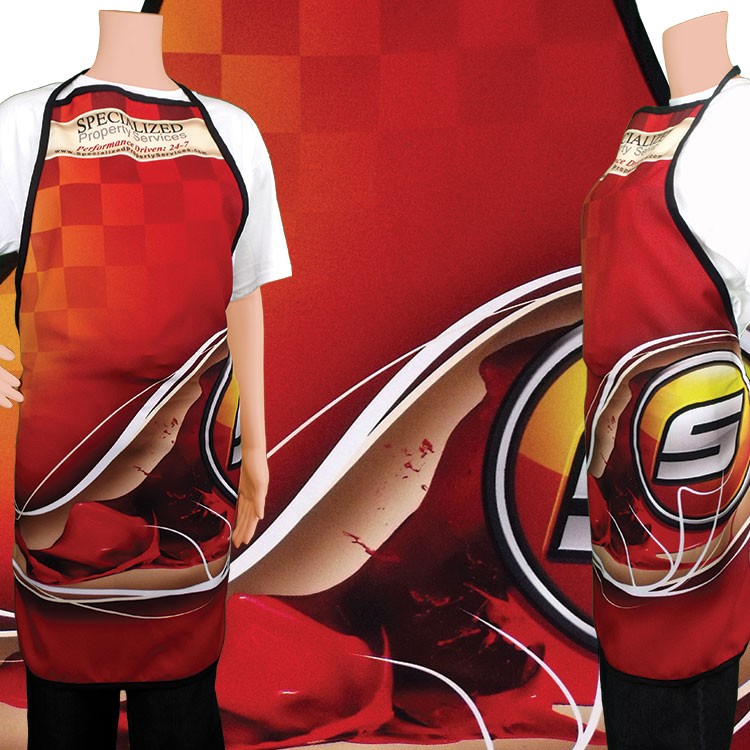 100% Polyester Dye-Sublimated Apron 1