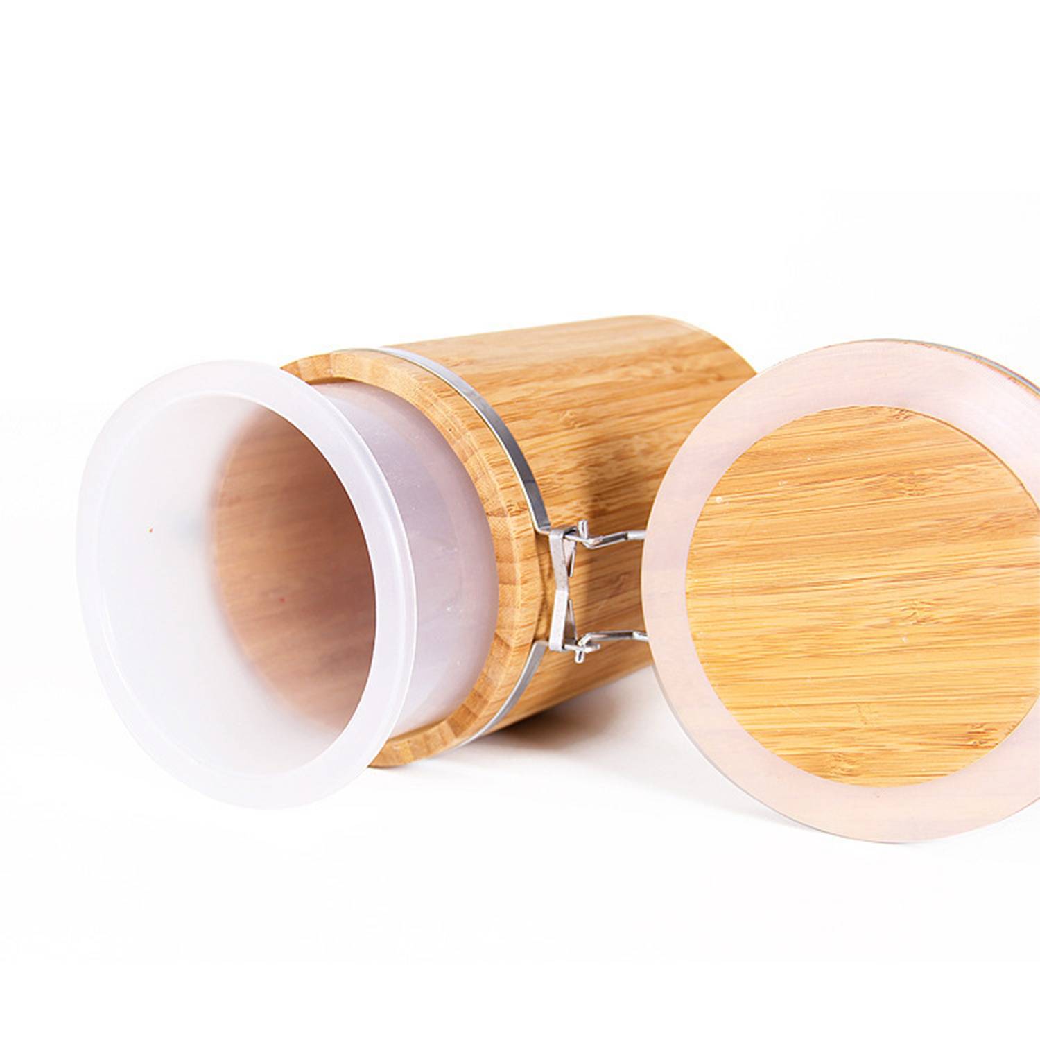 Household Bamboo Sealed Storage Jar 4