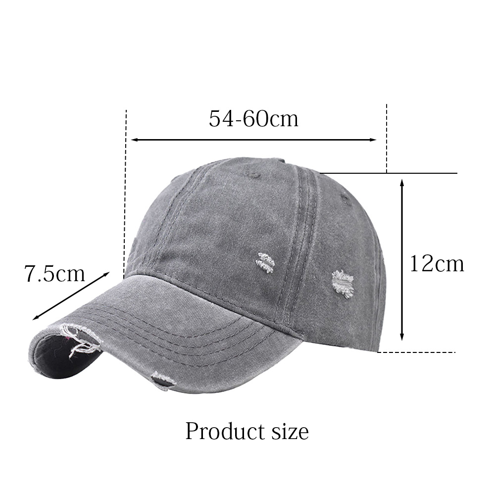Ripped Distressed Custom Hat 4