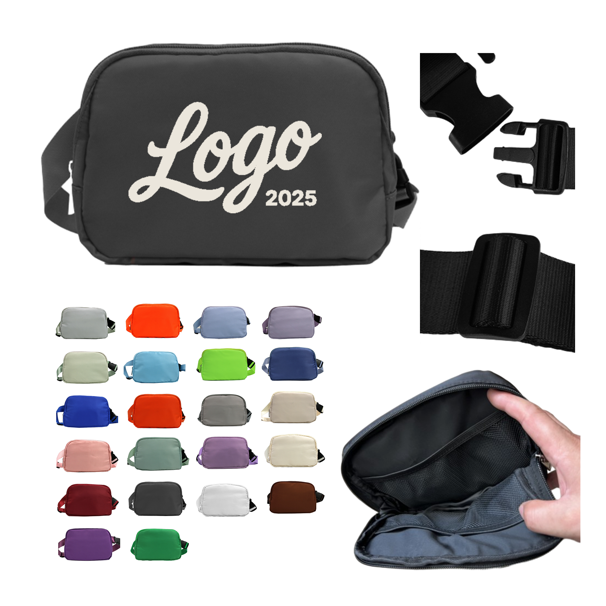 Nylon Waist Bag 2