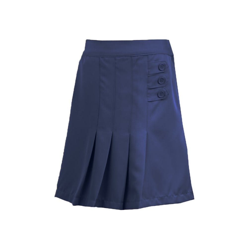 Girl's Uniform Skorts - Size 4 - 6X Navy 1
